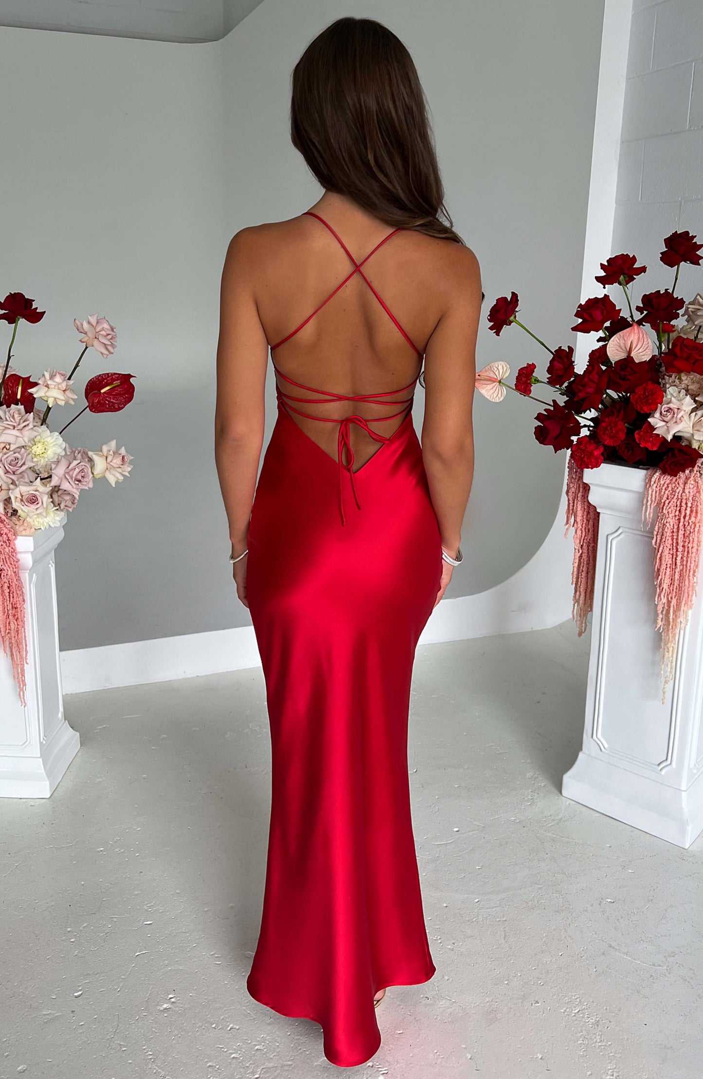 Vestido Maxi Malika - Rojo