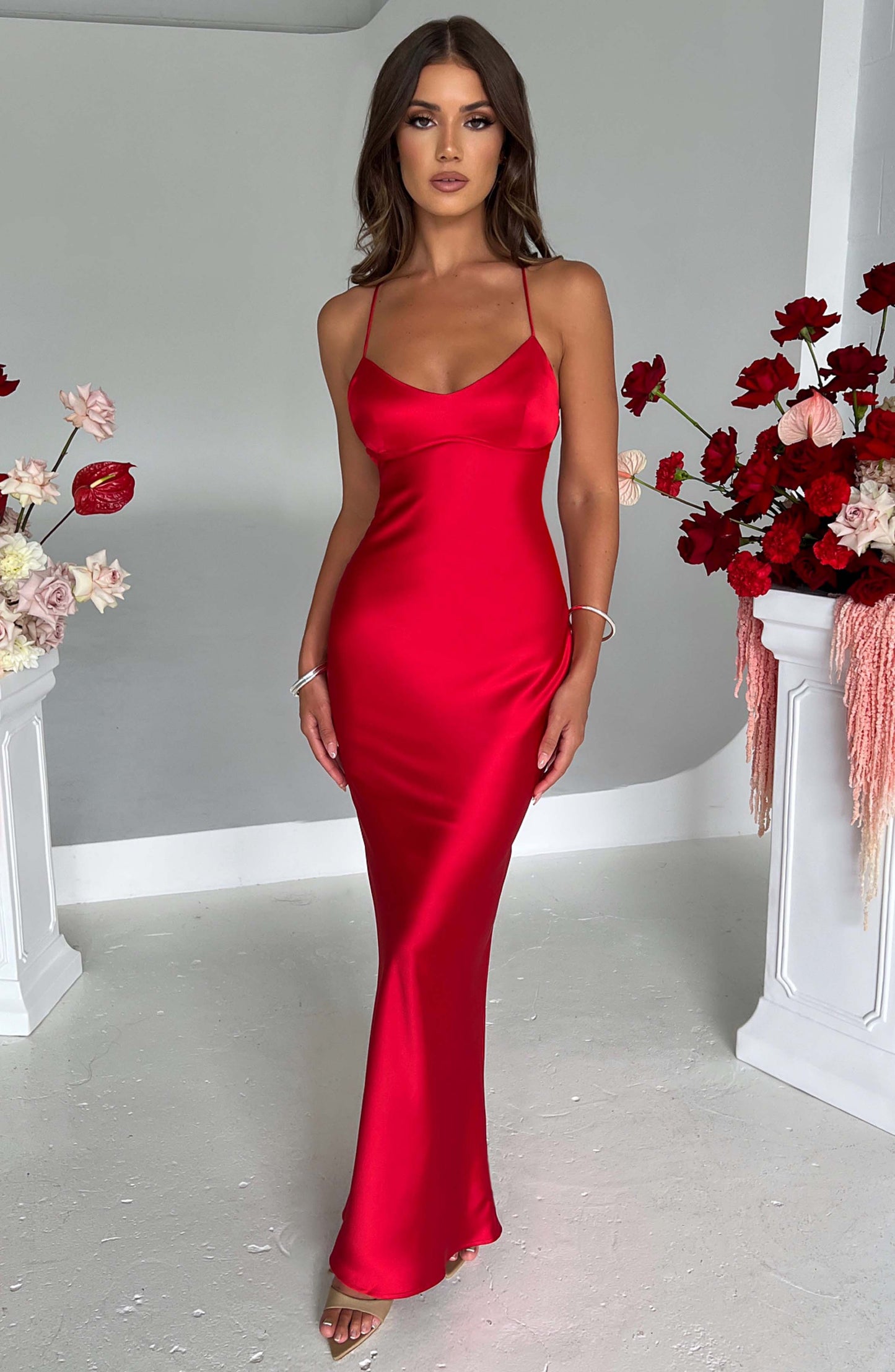 Vestido Maxi Malika - Rojo