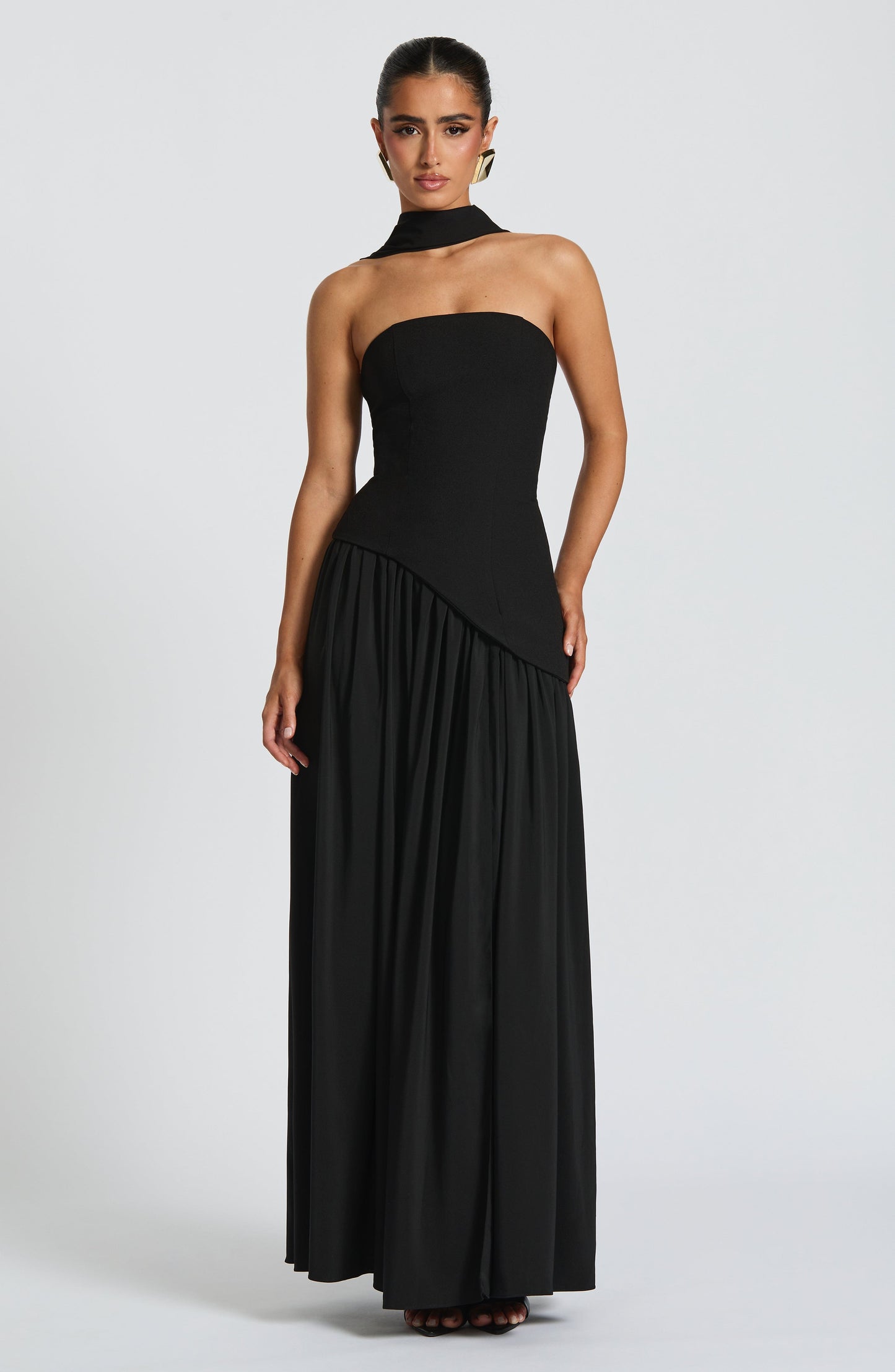 Vestido Maxi Maliyah - Negro