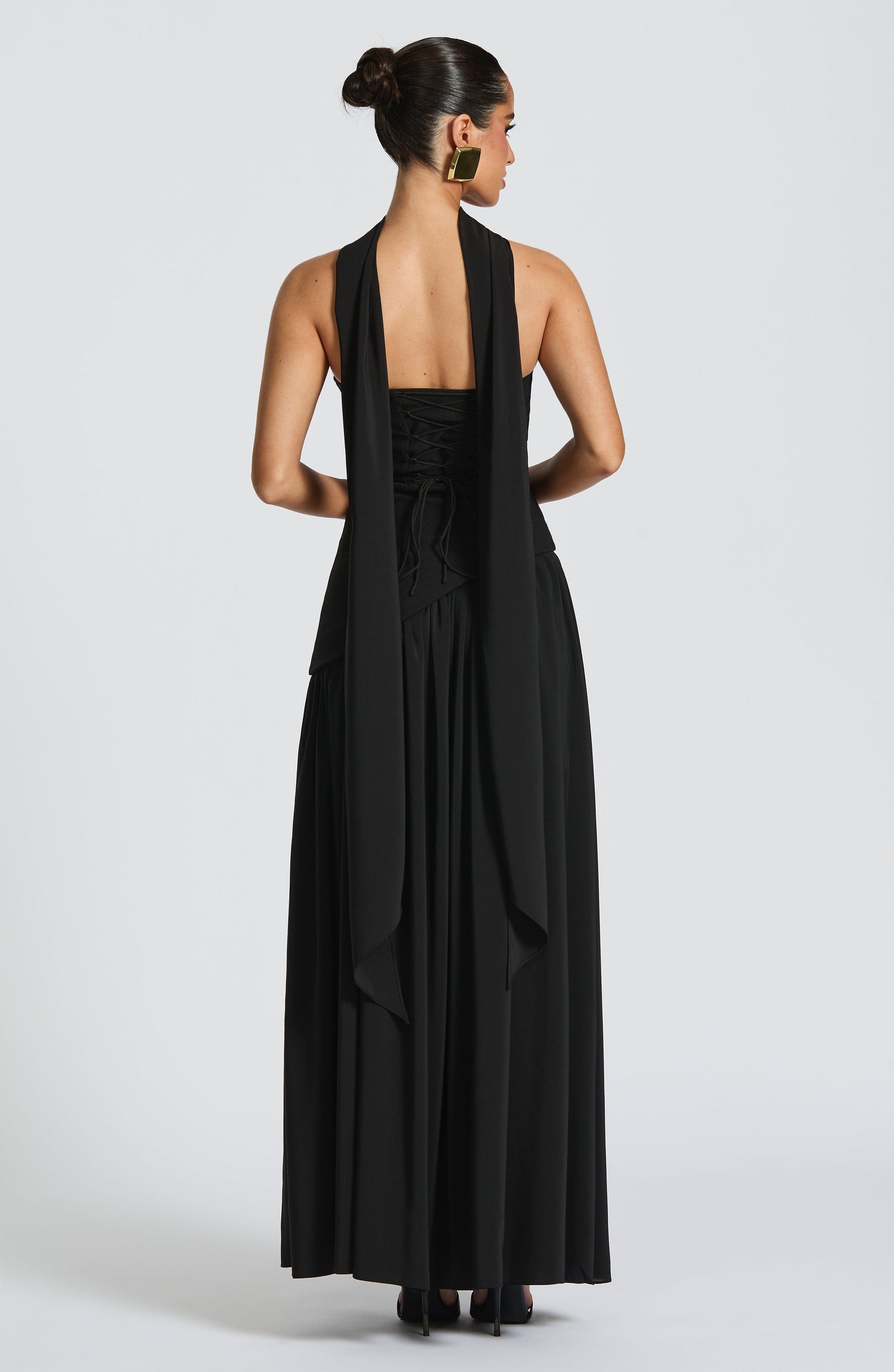 Vestido Maxi Maliyah - Negro