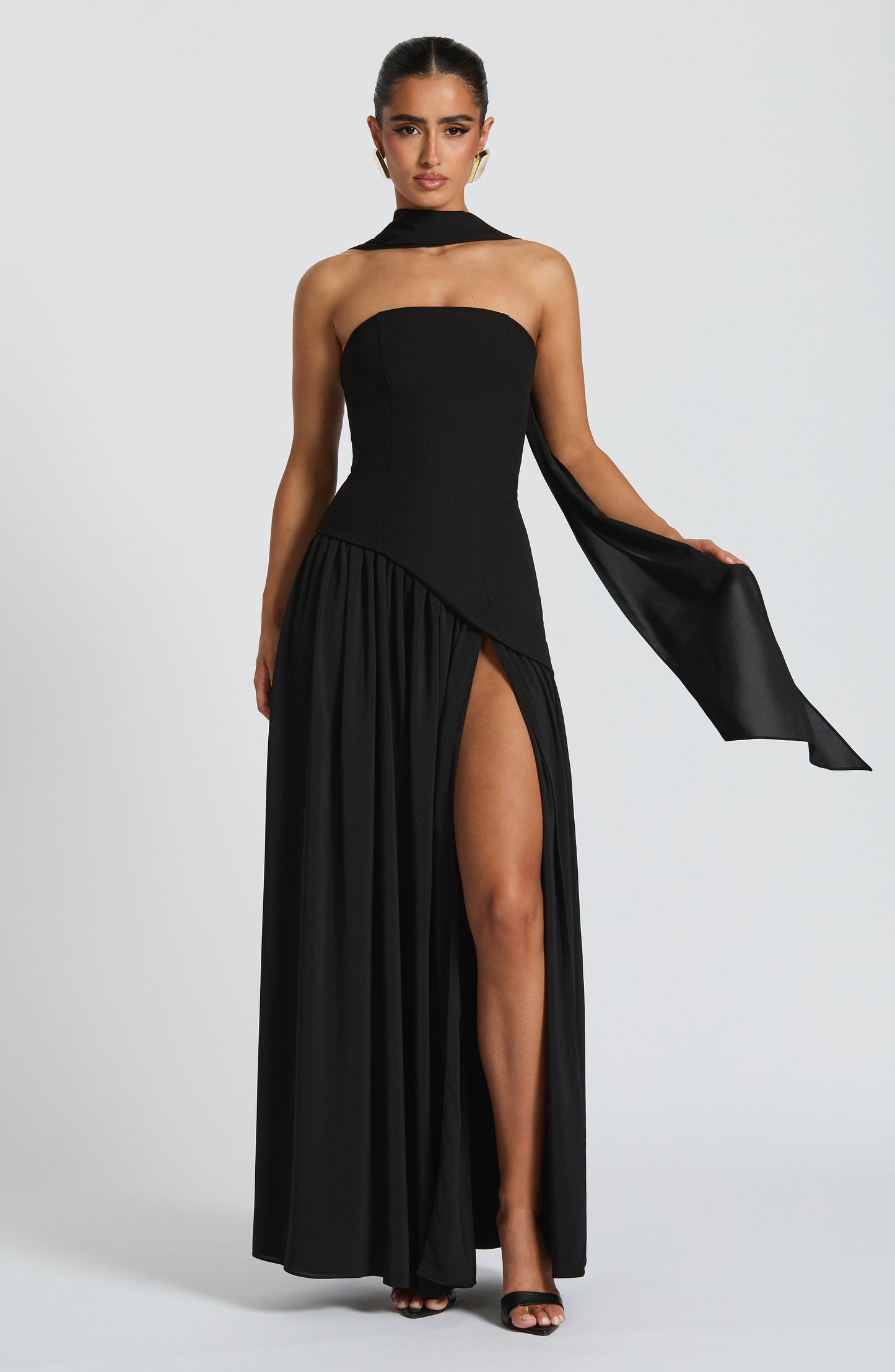 Vestido Maxi Maliyah - Negro