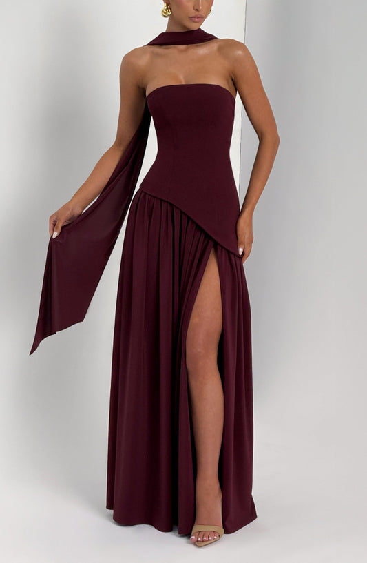 Vestido Maxi Maliyah - Laca de Cereza