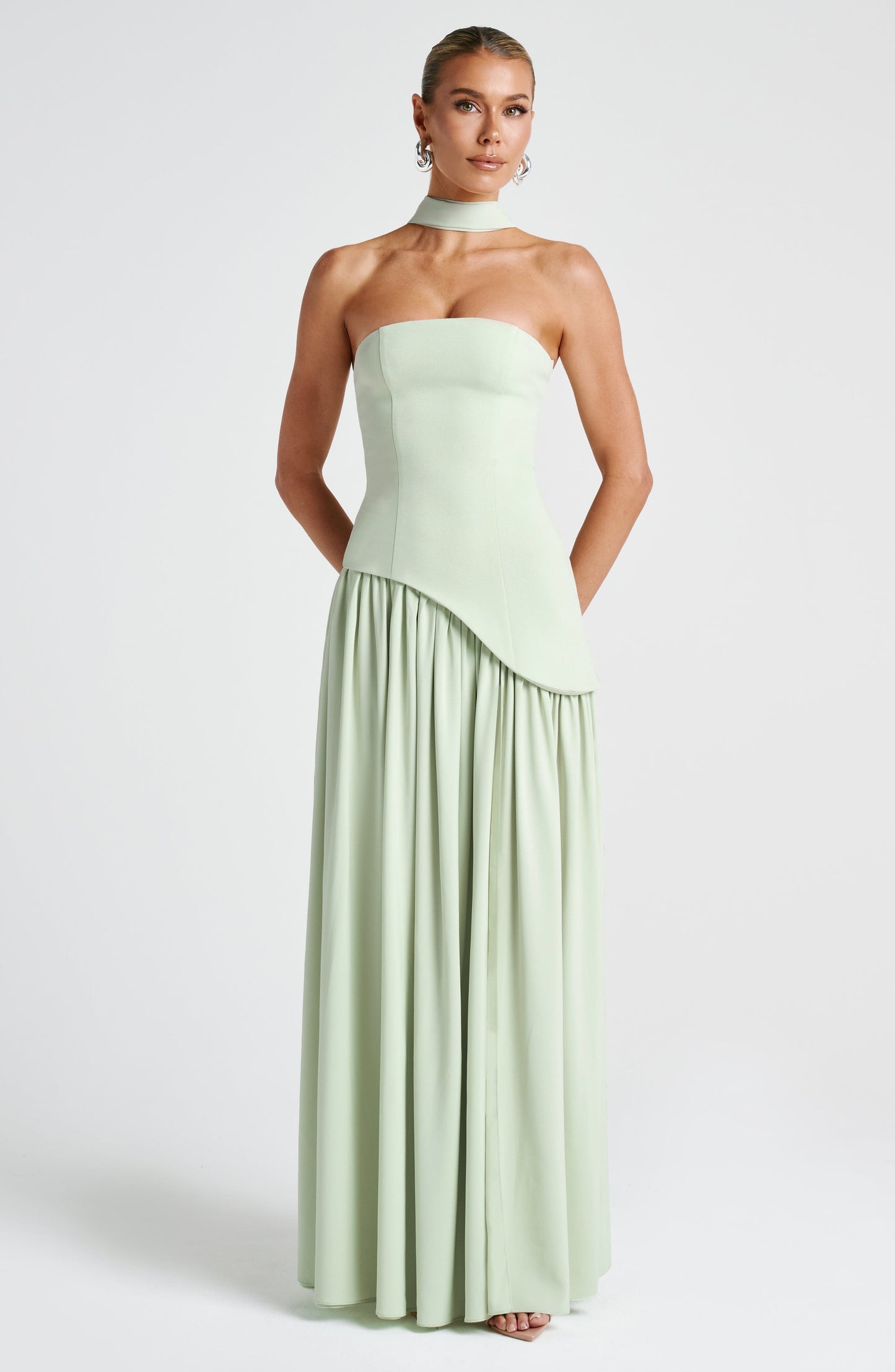 Vestido Maxi Maliyah - Menta