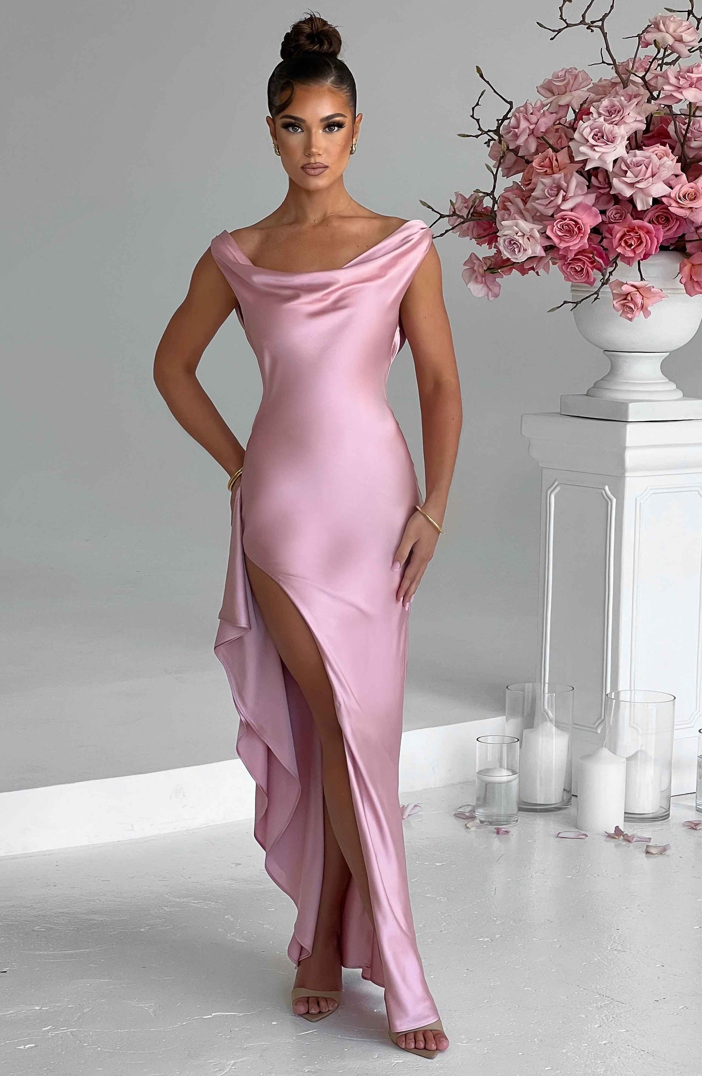 Vestido Maxi Marilyn - Rosa