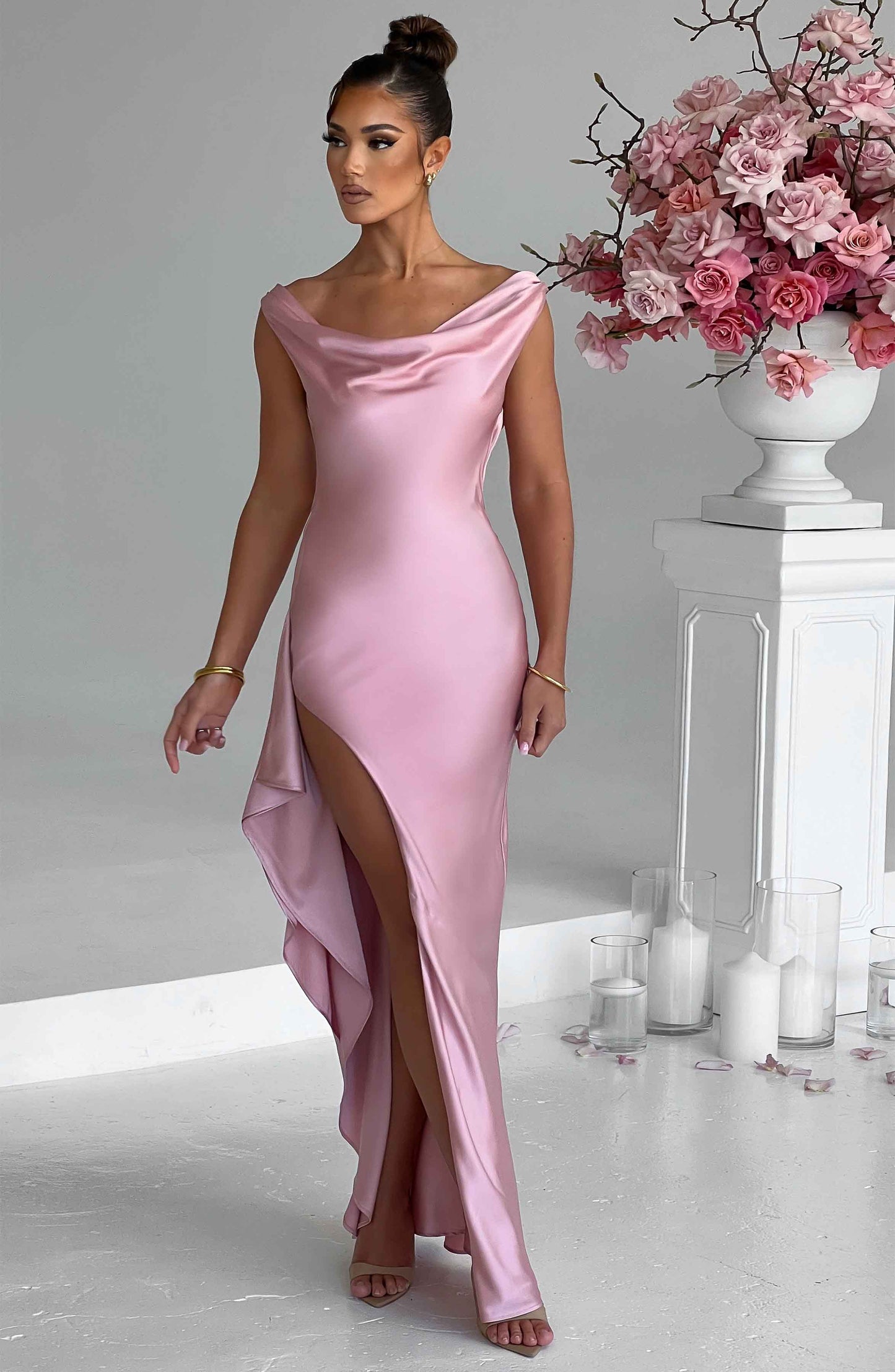 Vestido Maxi Marilyn - Rosa