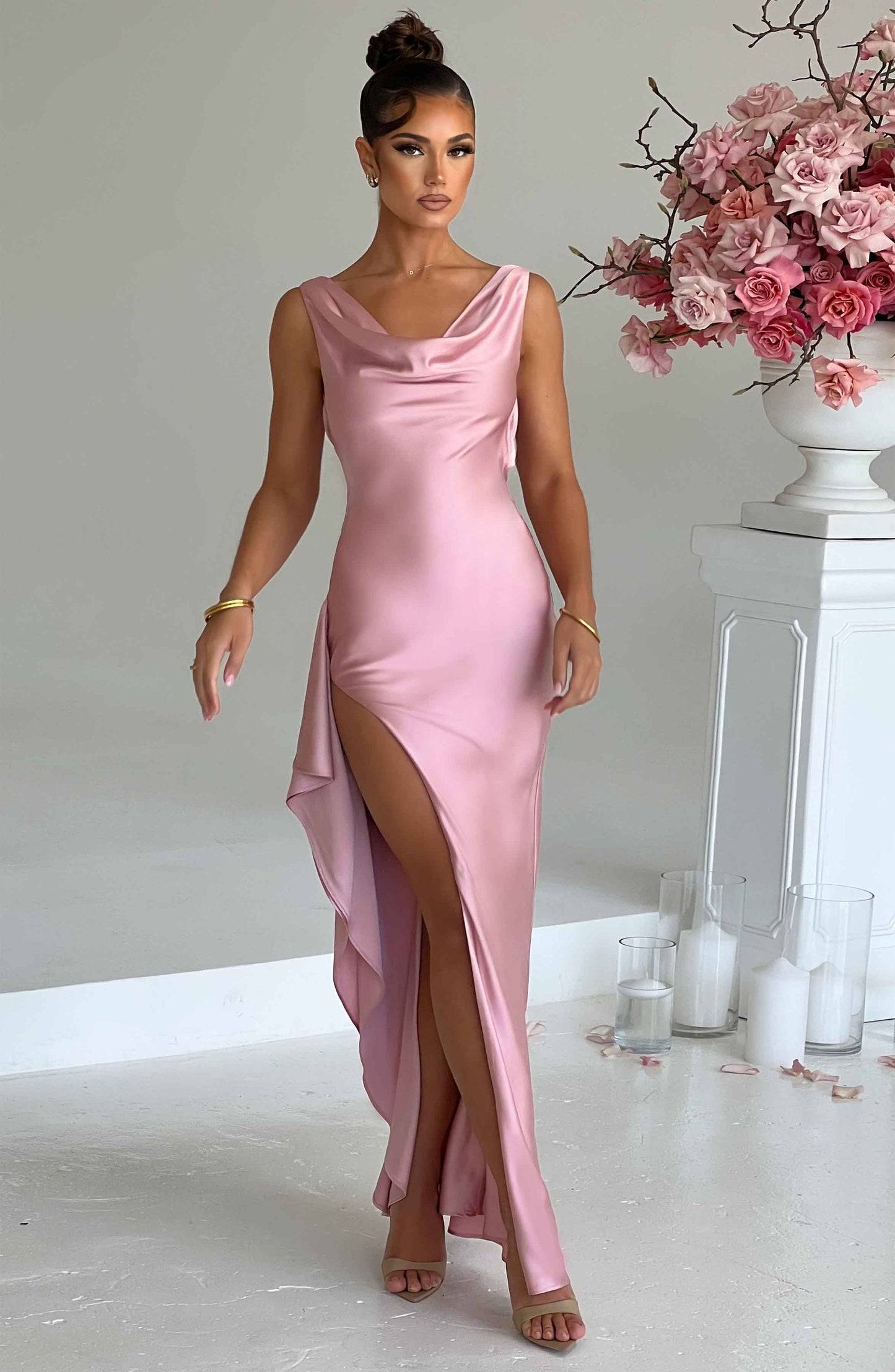 Vestido Maxi Marilyn - Rosa