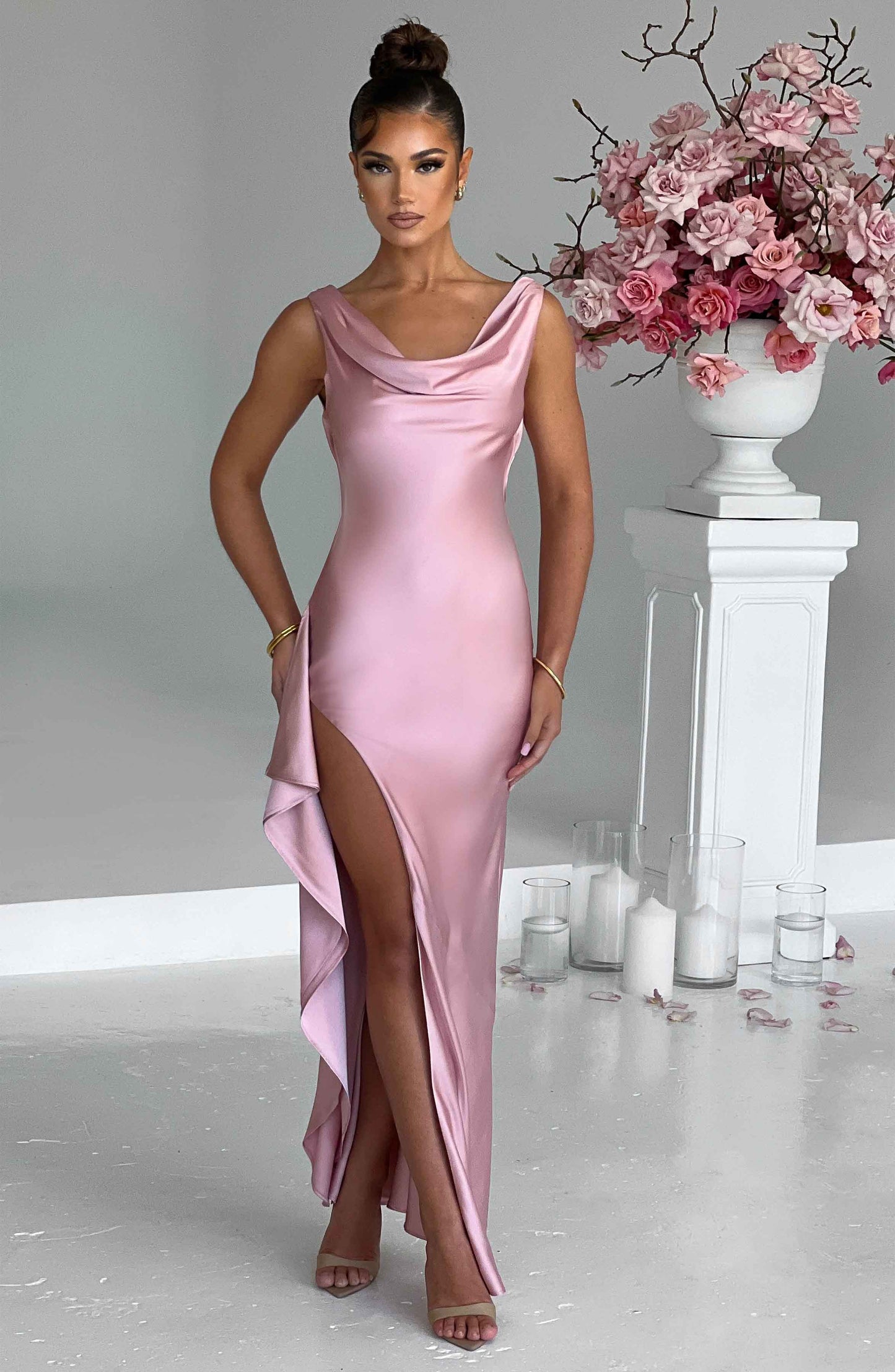Vestido Maxi Marilyn - Rosa