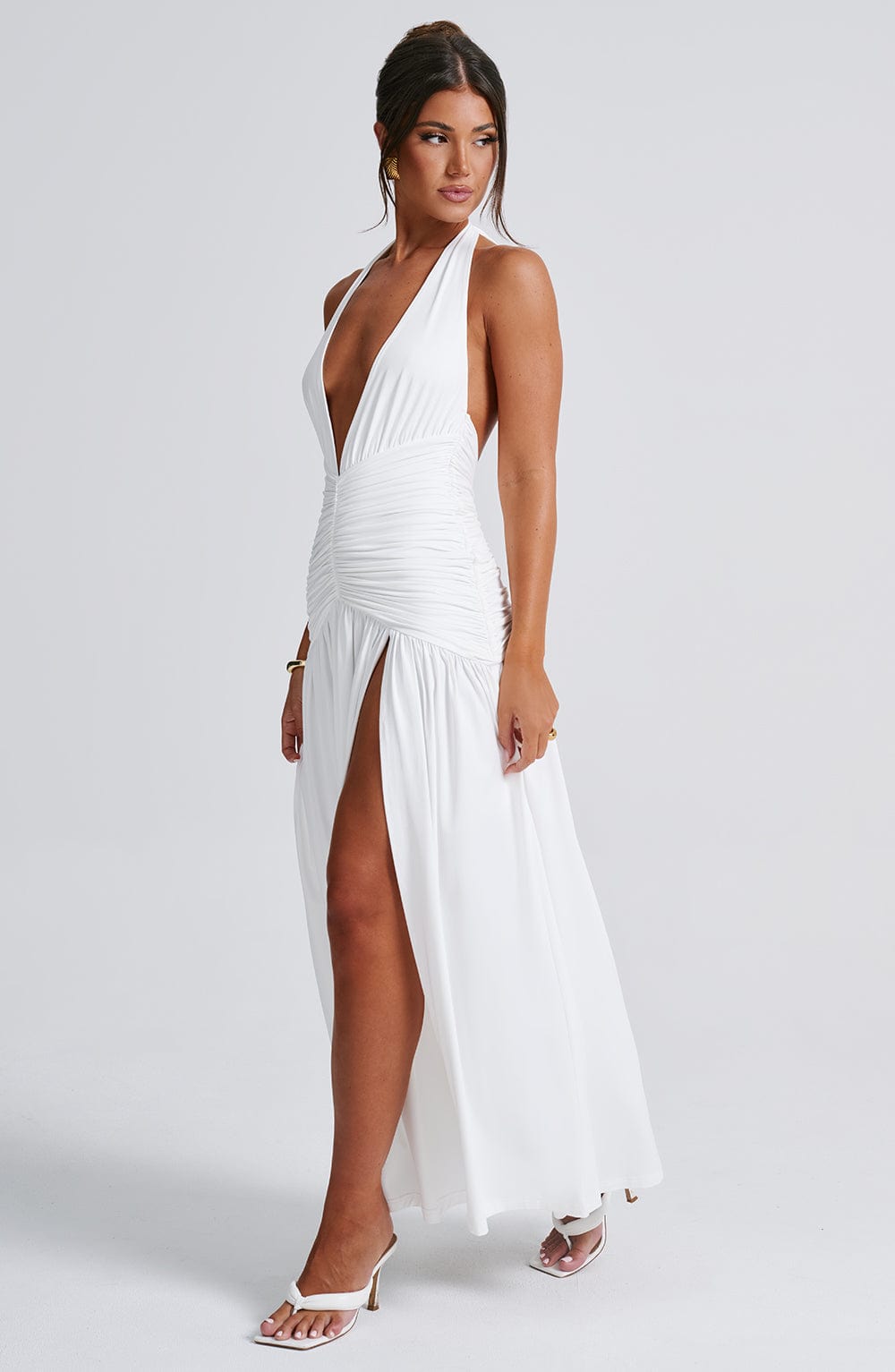 Vestido Maxi Melania - Blanco