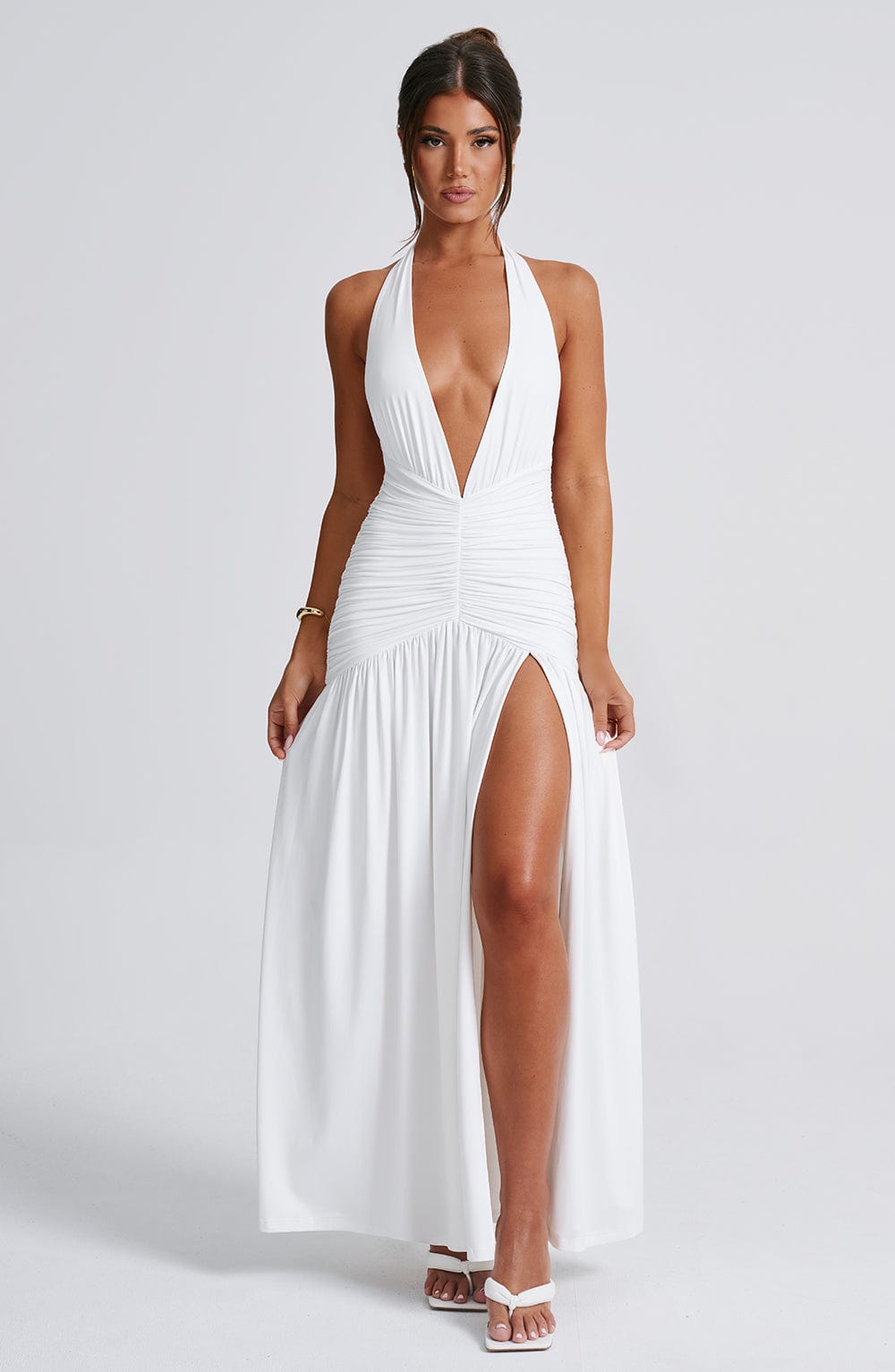 Vestido Maxi Melania - Blanco