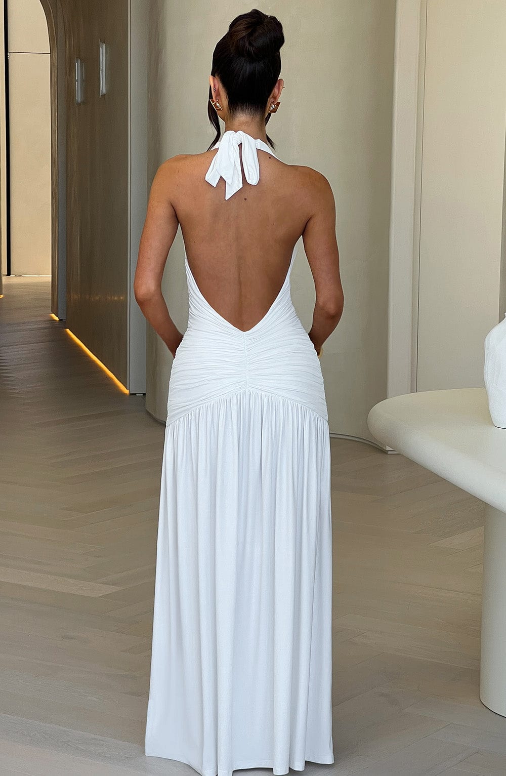 Vestido Maxi Melania - Blanco