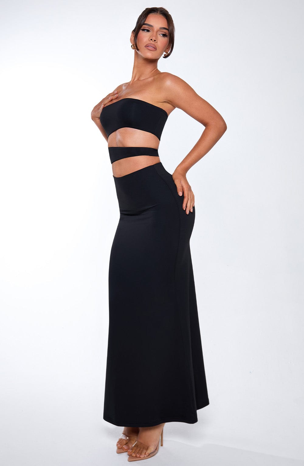 Vestido Maxi Milia - Negro
