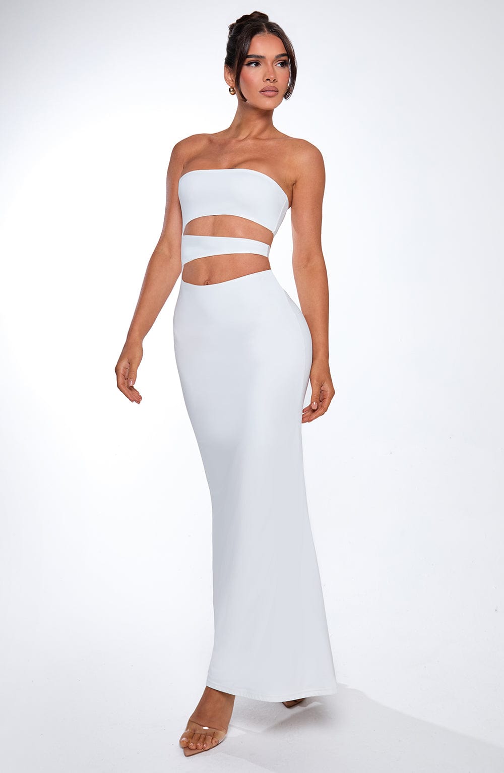 Vestido Maxi Milia - Blanco