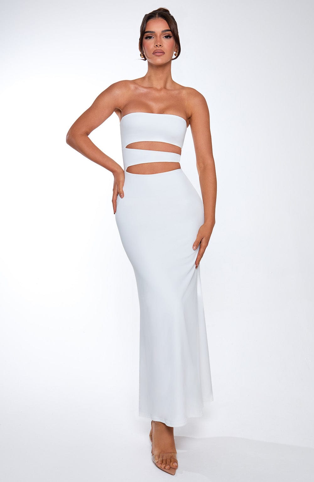 Vestido Maxi Milia - Blanco