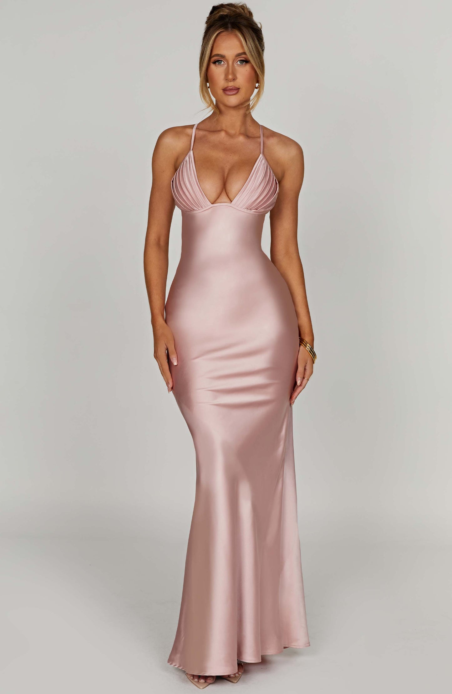 Vestido Maxi Miriam - Color Blush