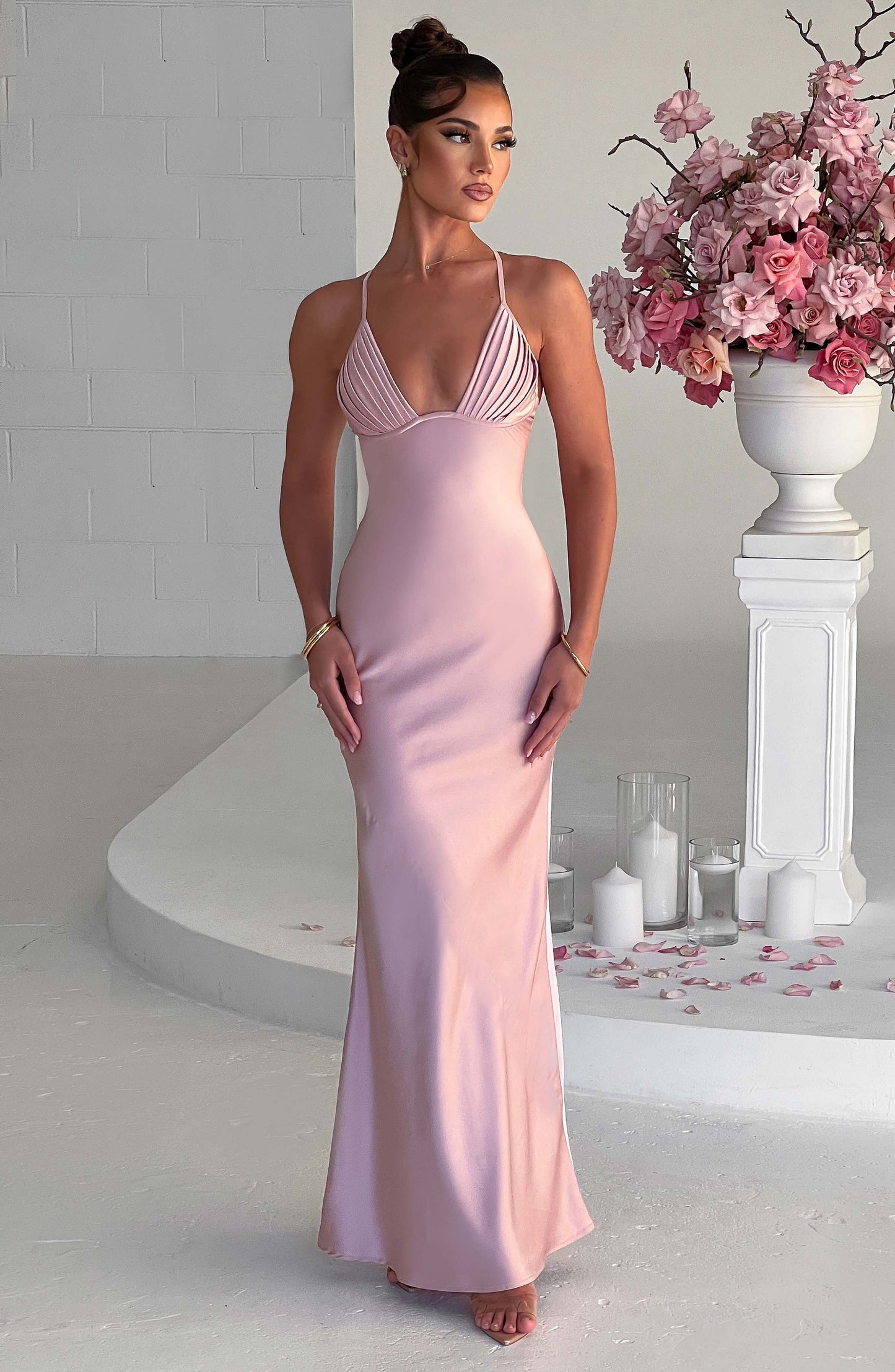 Vestido Maxi Miriam - Color Blush