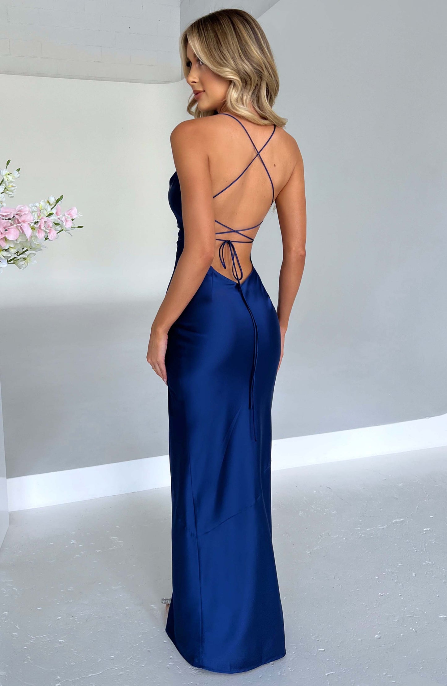 Vestido Maxi Misha - Marino