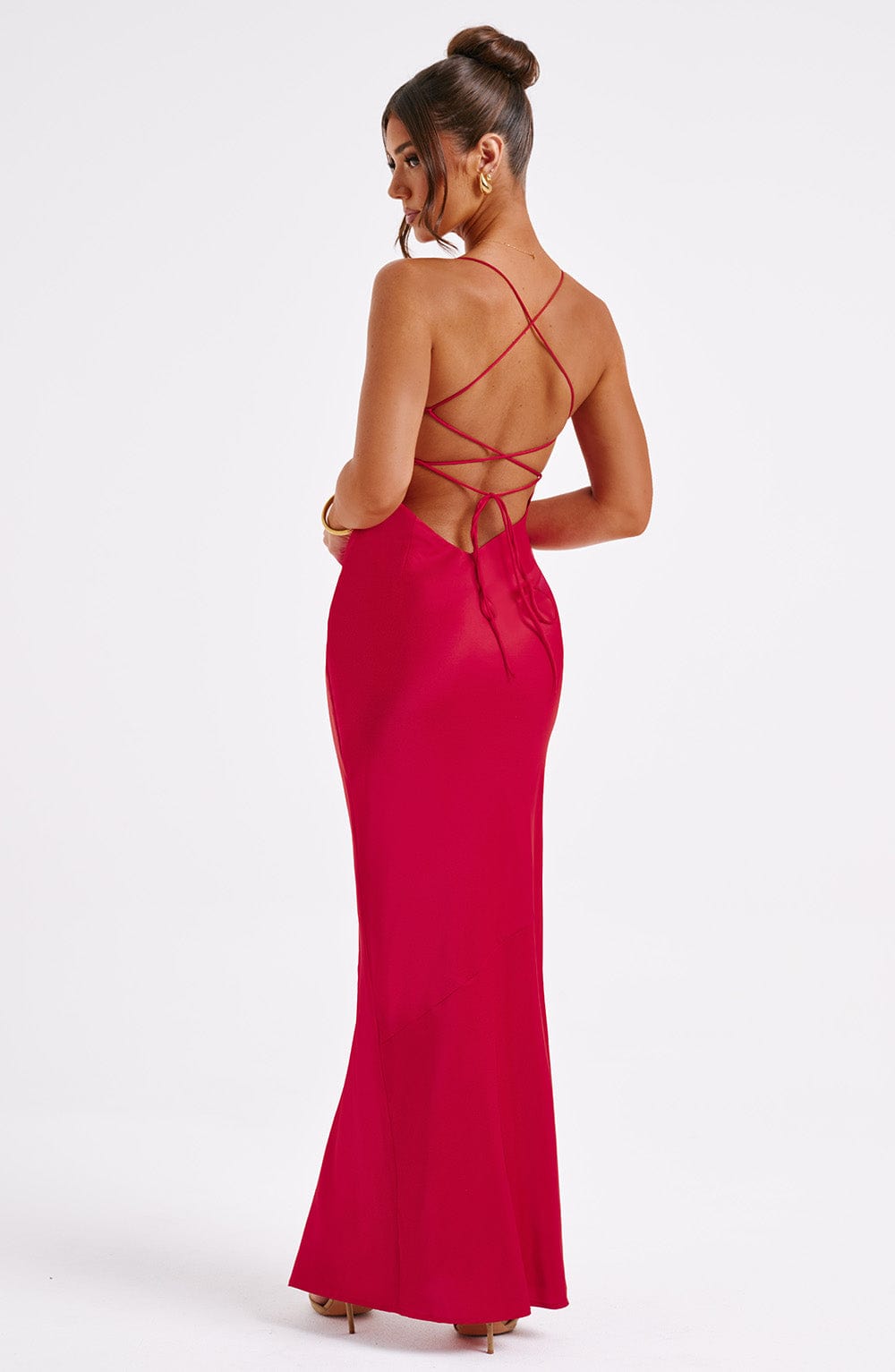 Vestido Maxi Misha - Rojo