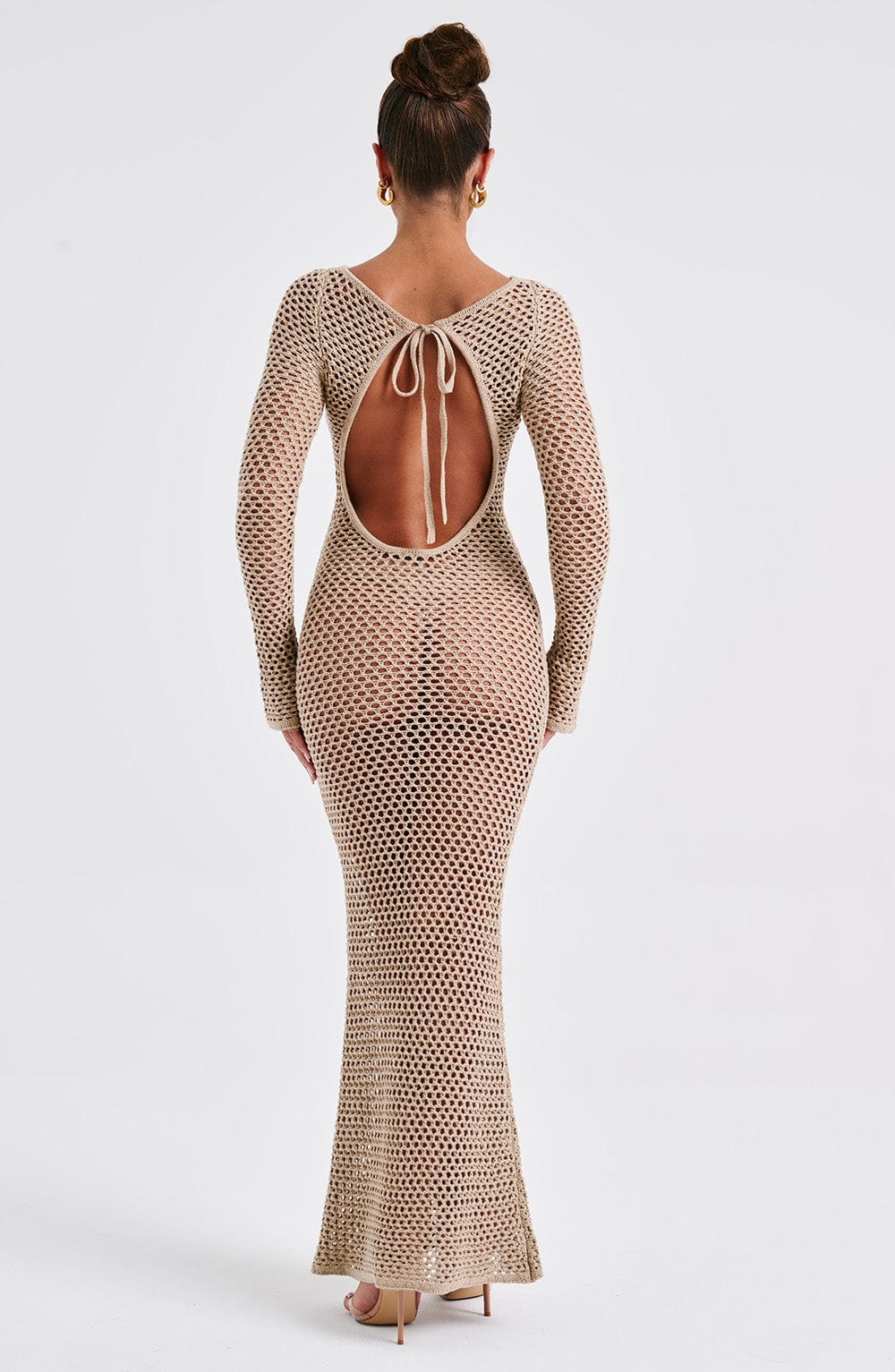 Vestido Maxi Moana - Beige