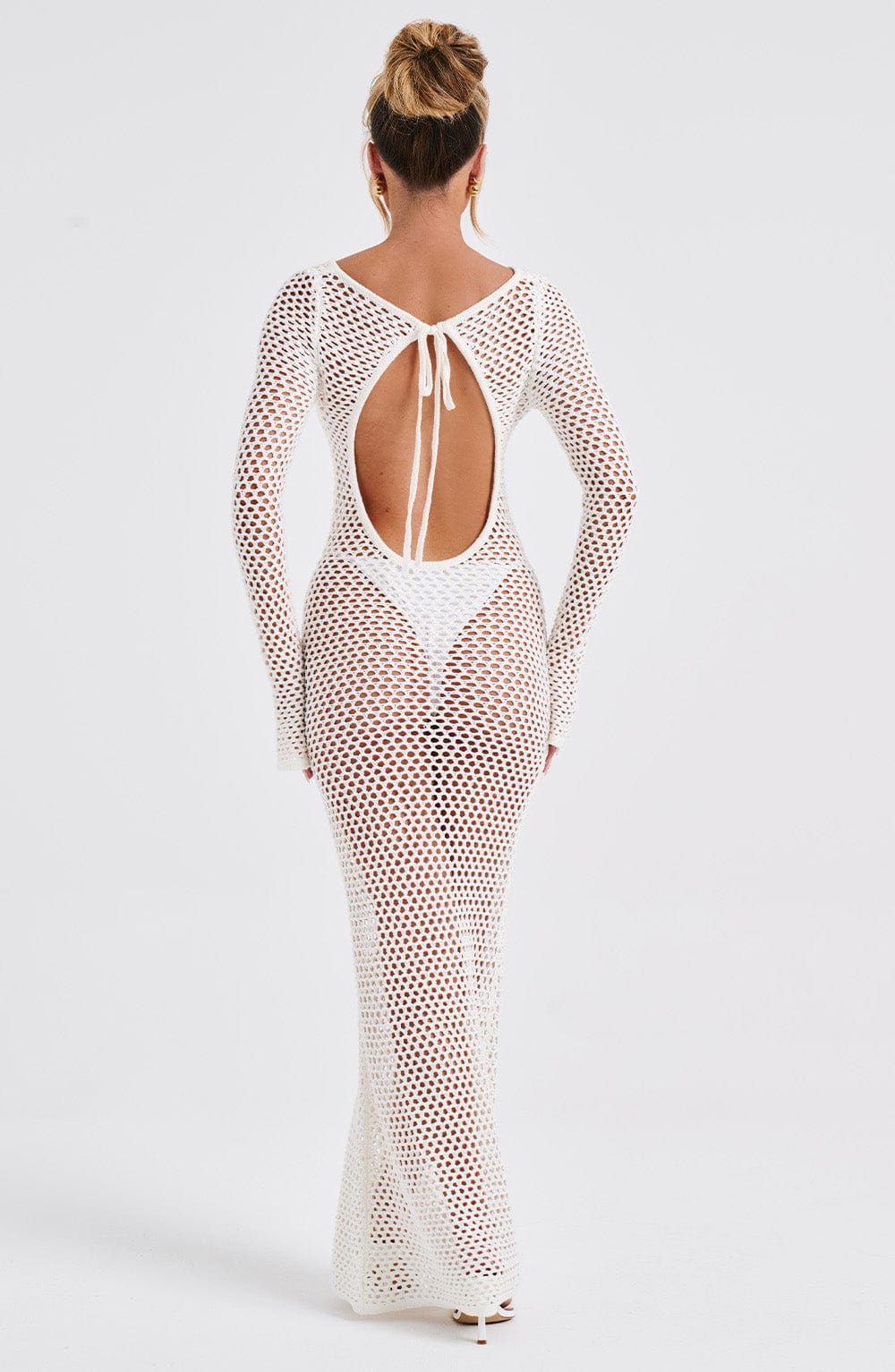 Vestido Maxi Moana - Blanco