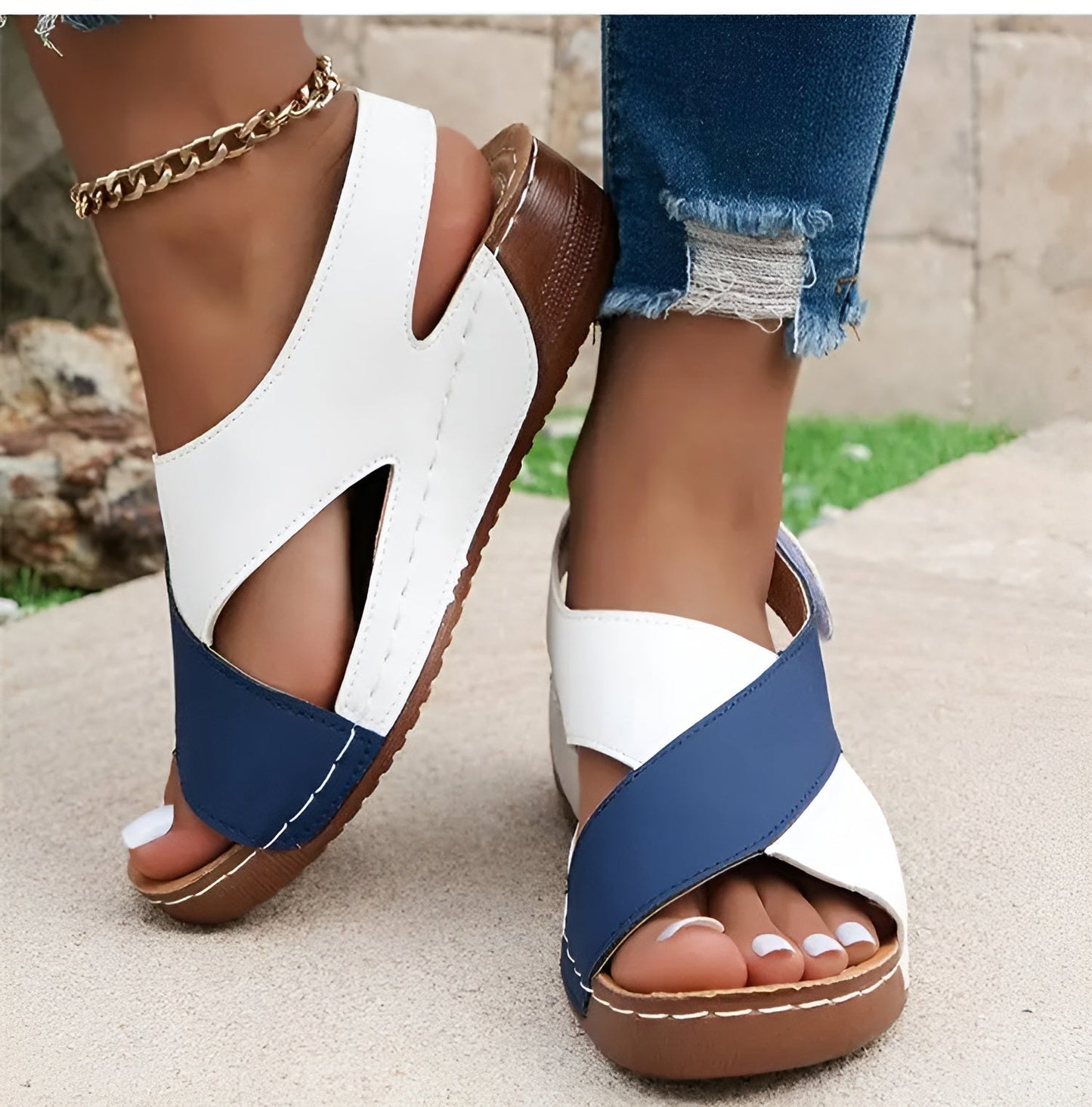 Violeta | Sandalias ortopédicas para mujer