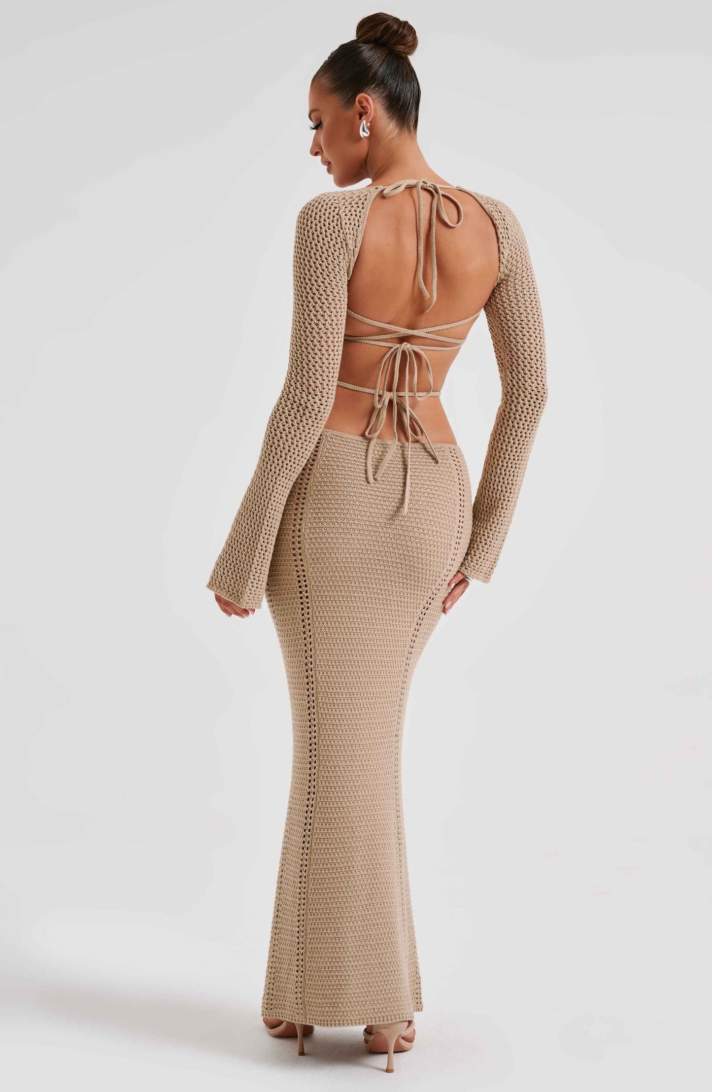 Vestido Maxi Nadine - Beige