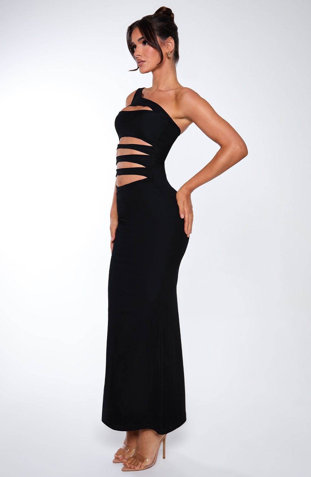 vestido maxi Phoenix - Negro