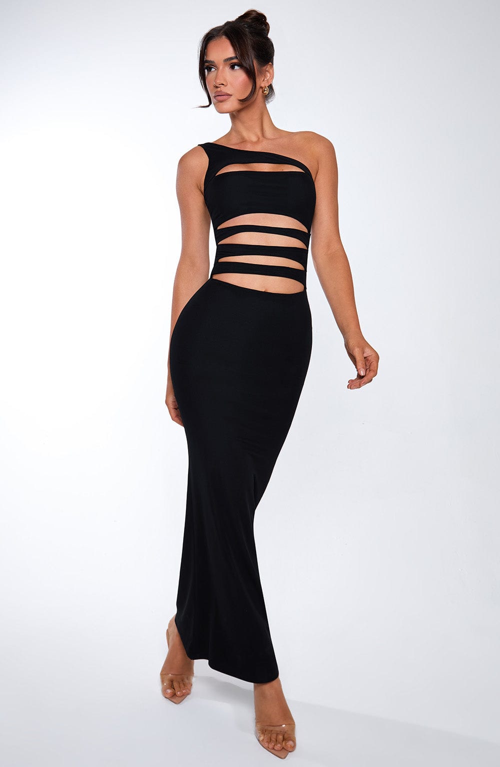 vestido maxi Phoenix - Negro