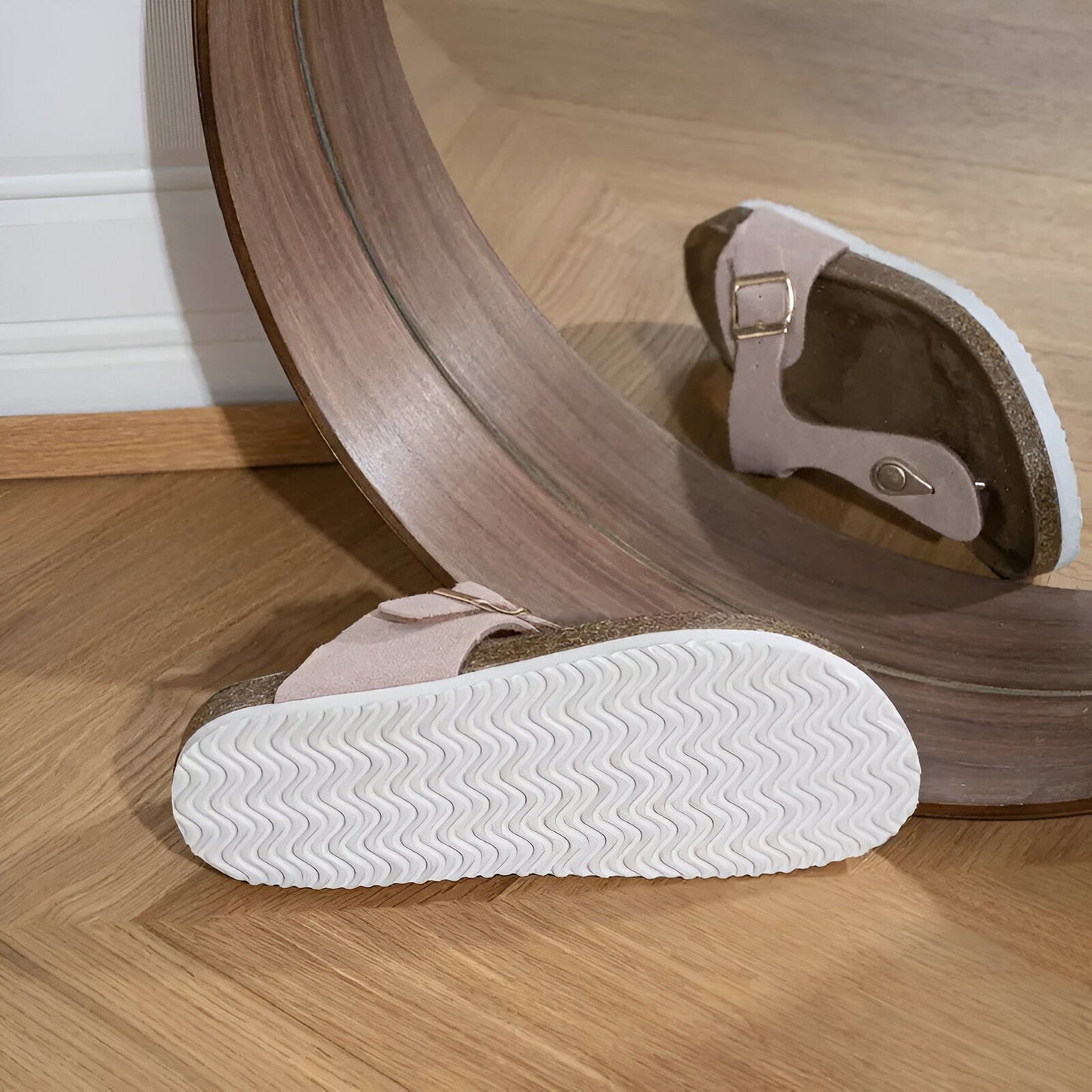 Rosa | Sandalias cómodas con plataforma