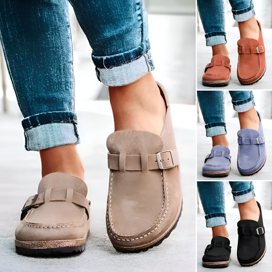 Elena | Sandalias tipo mocasín ortopédicas