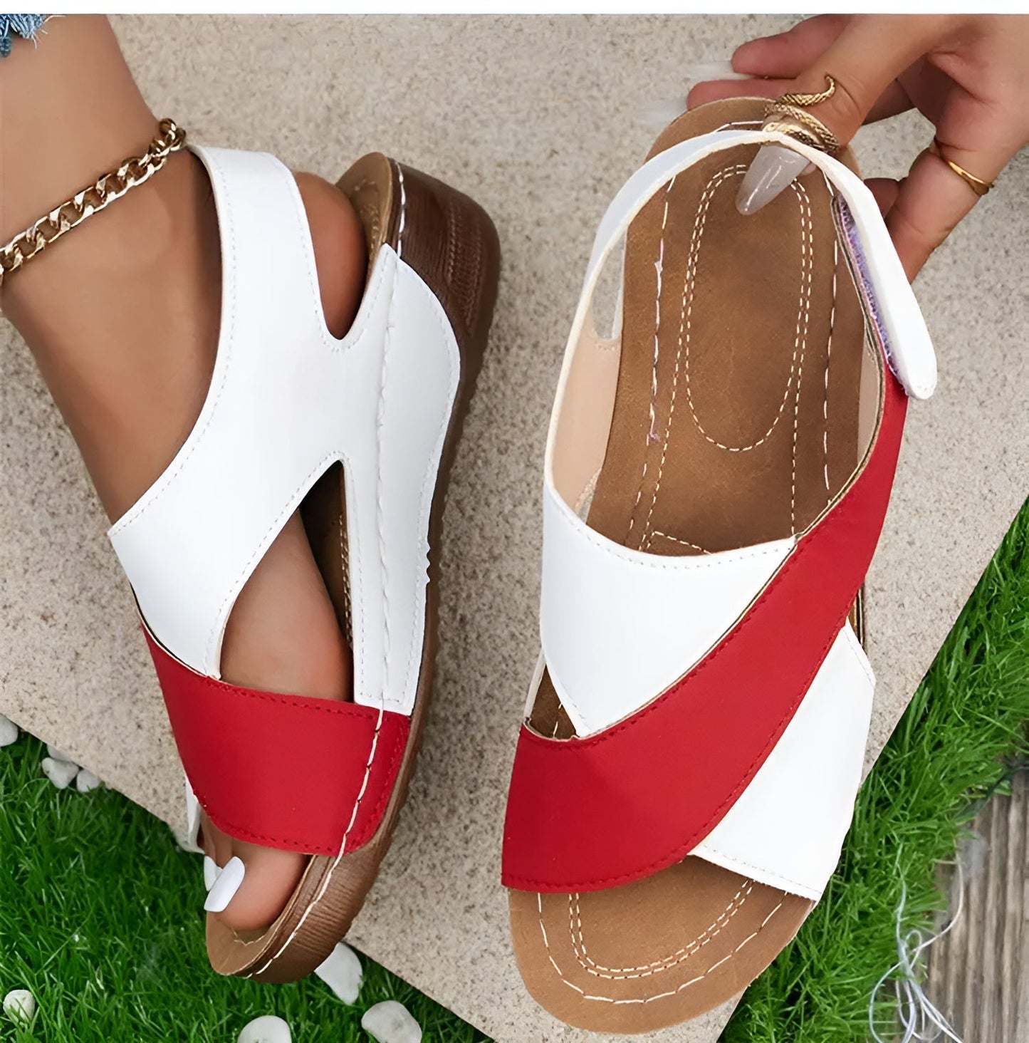 Violeta | Sandalias ortopédicas para mujer