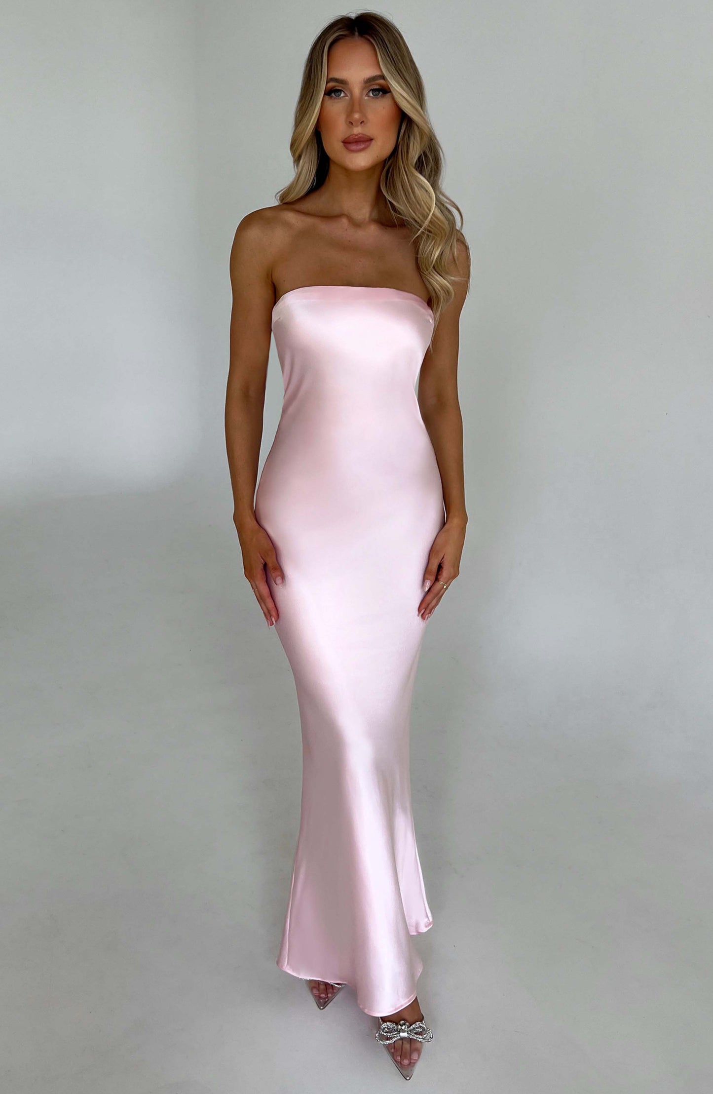 Vestido Maxi Rheanna - Rosa empolvado