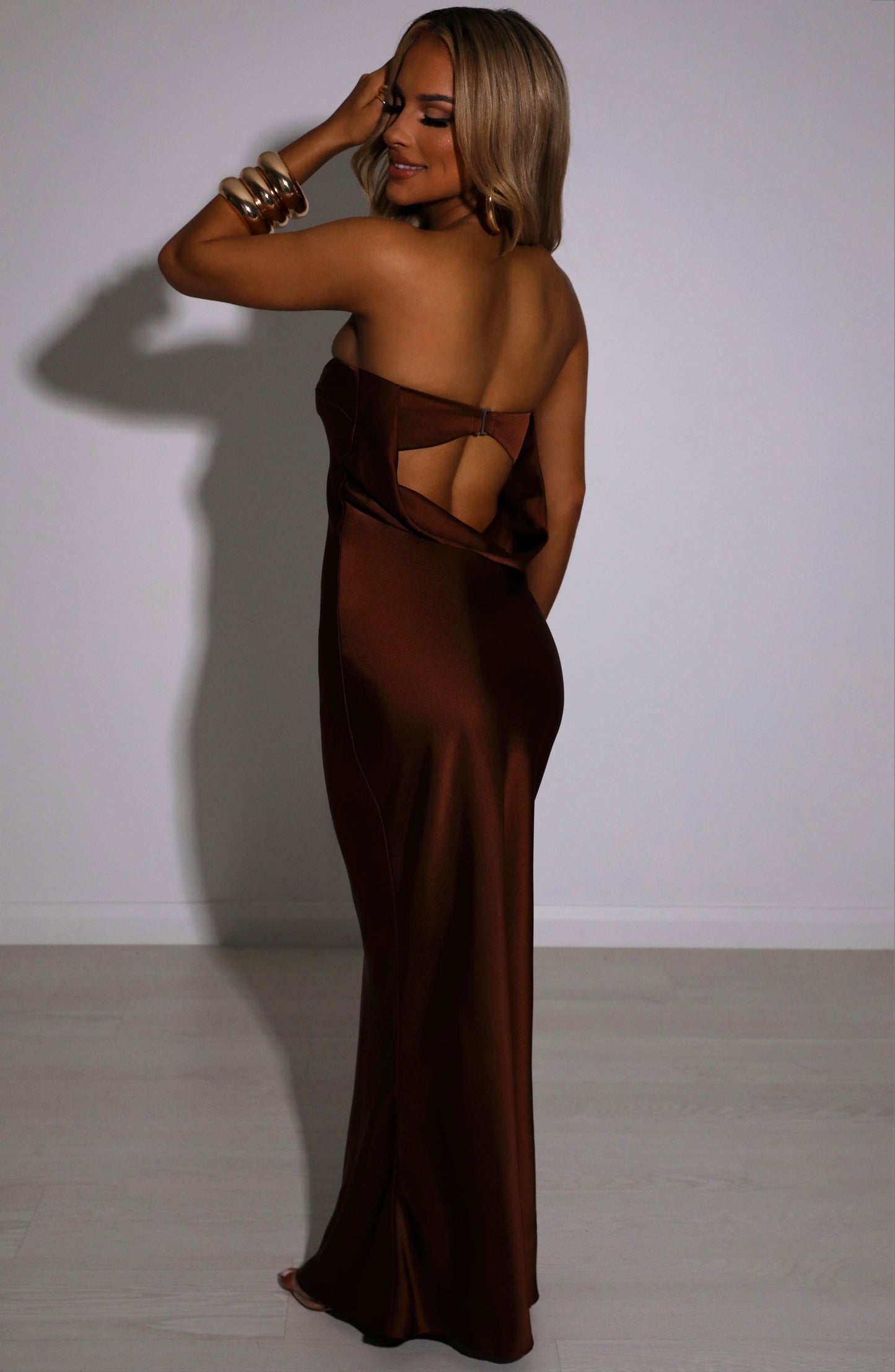 Vestido Maxi Rheanna - Chocolate