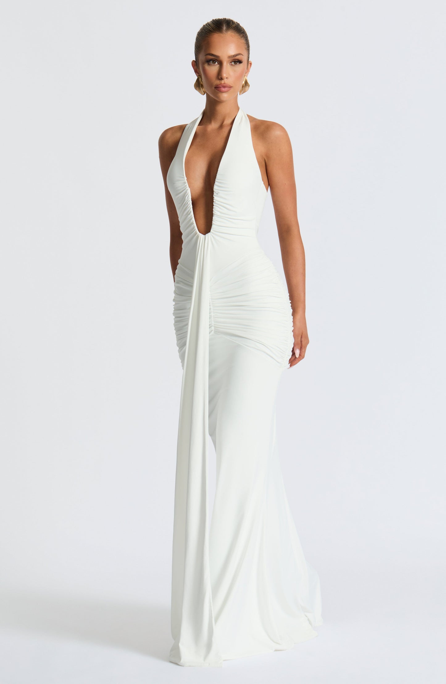 Vestido Maxi Rosetta - Blanco