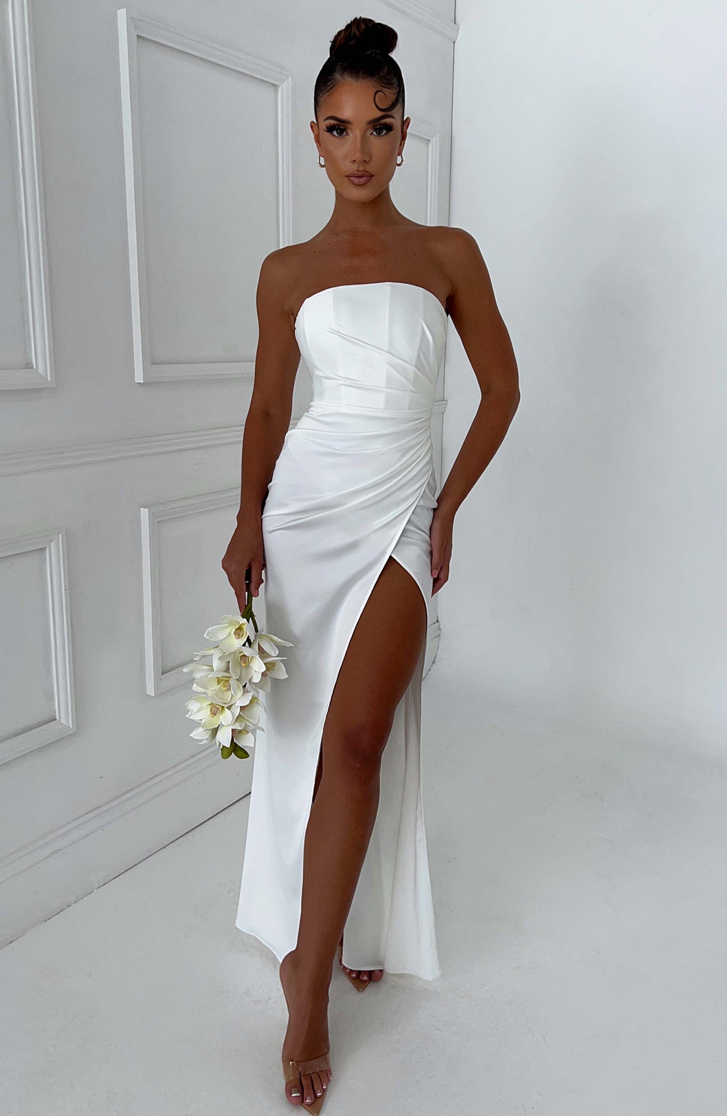 Vestido Maxi Safiya - Marfil