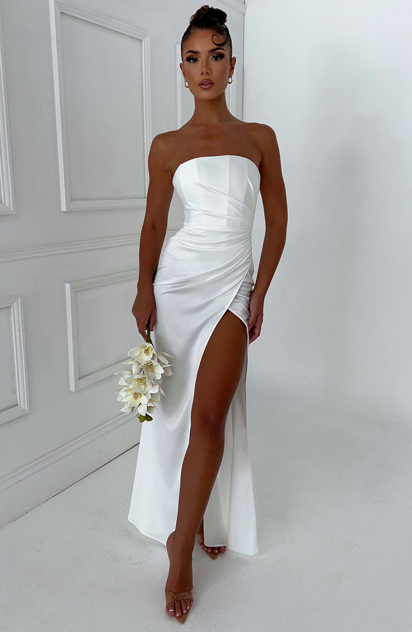 Vestido Maxi Safiya - Marfil