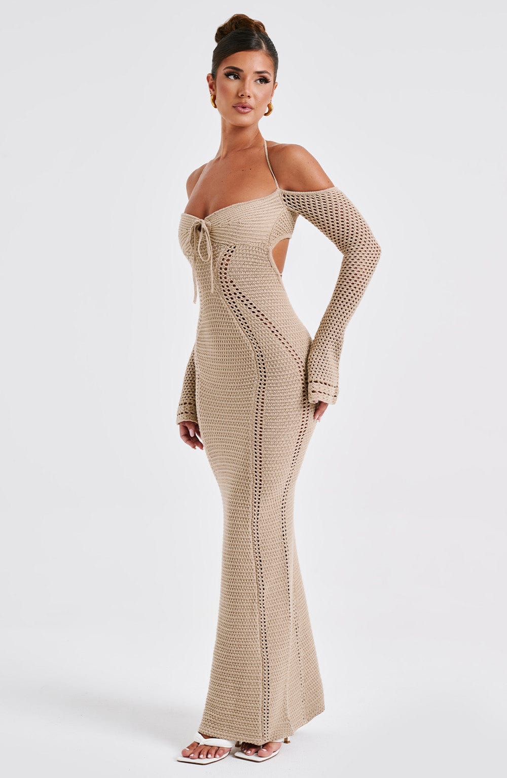 Vestido Maxi Samariah - Beige