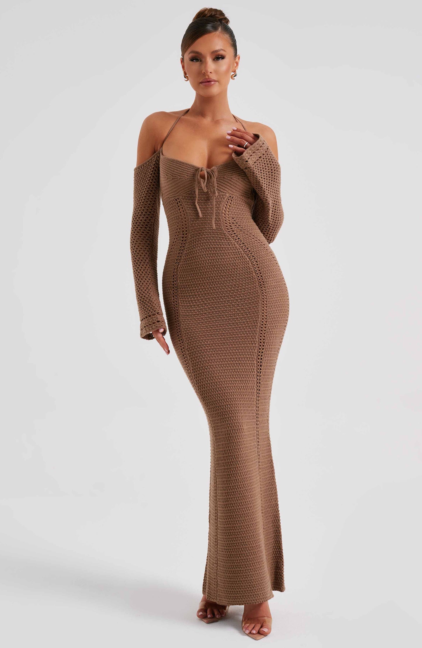 Vestido Maxi Samariah - Chocolate