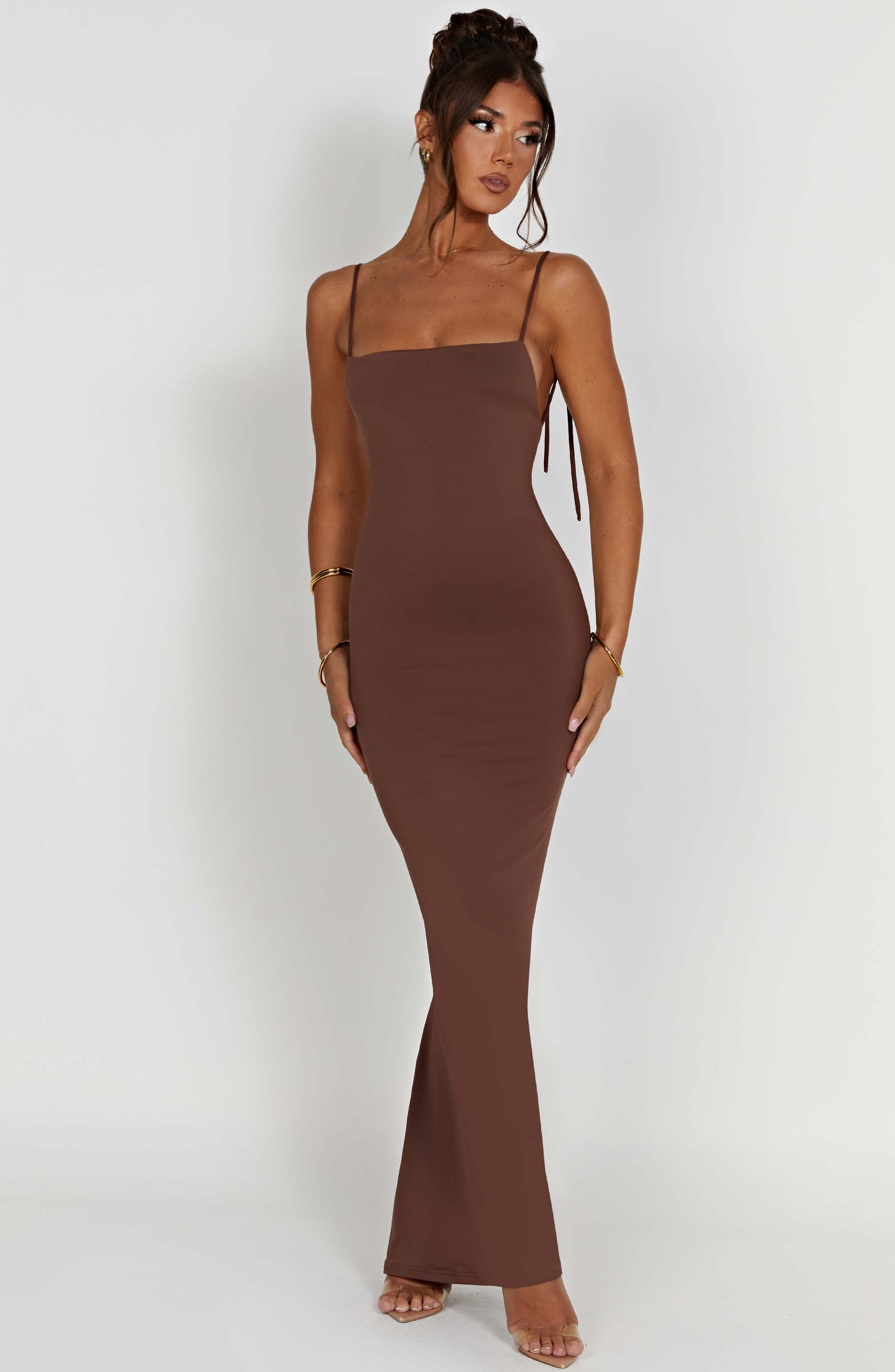 Vestido Maxi Sanya - Chocolate
