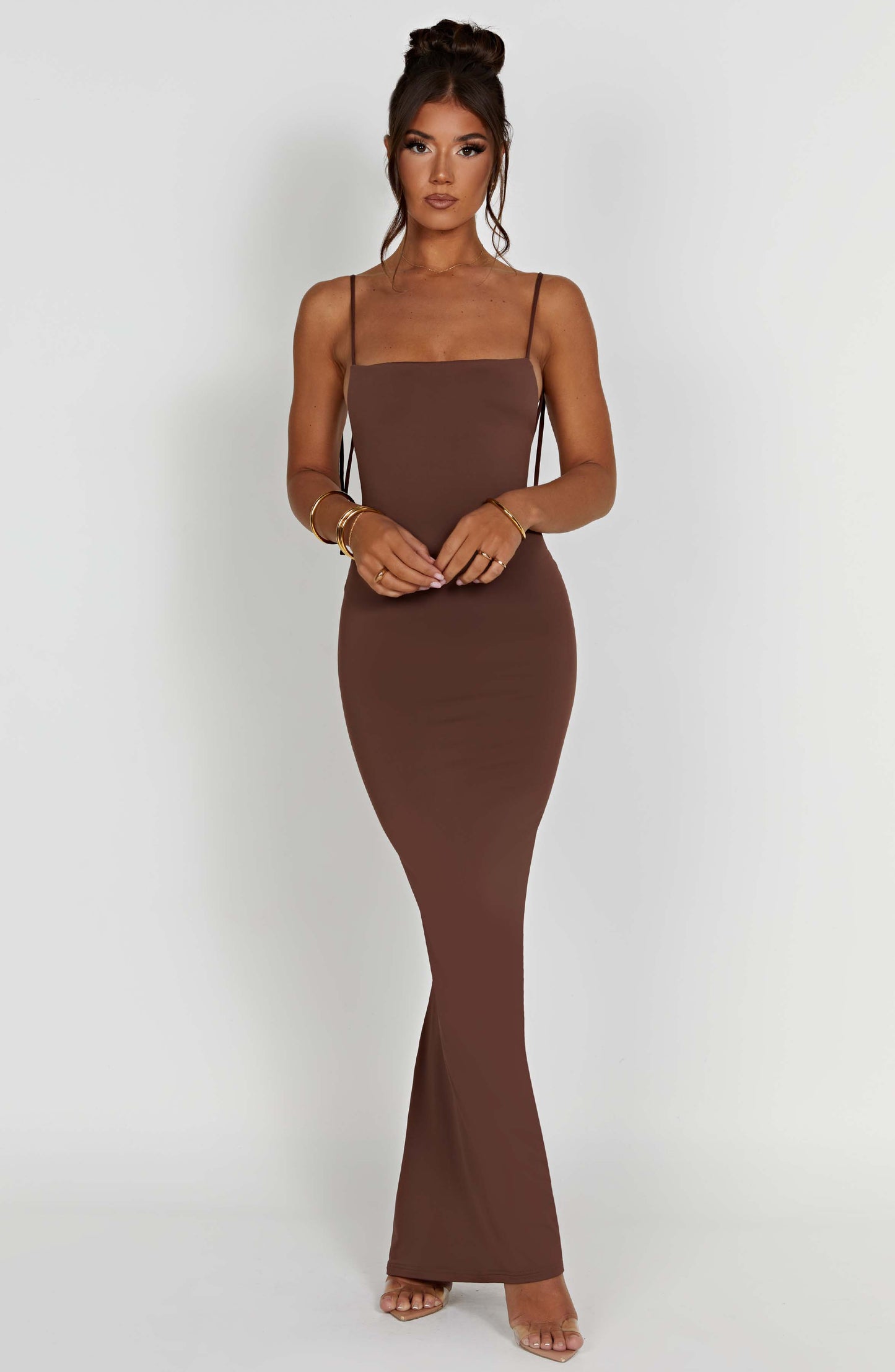 Vestido Maxi Sanya - Chocolate