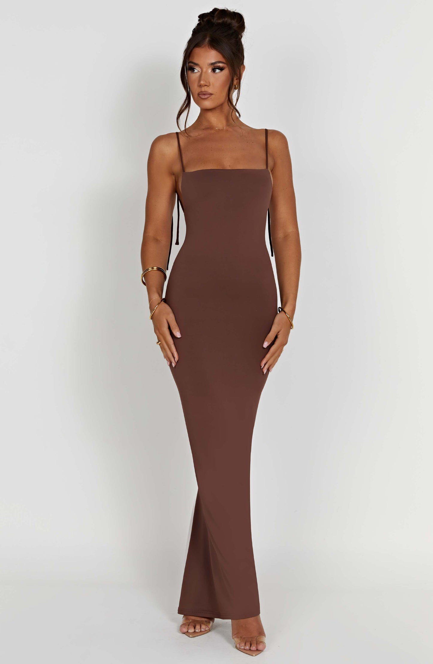Vestido Maxi Sanya - Chocolate