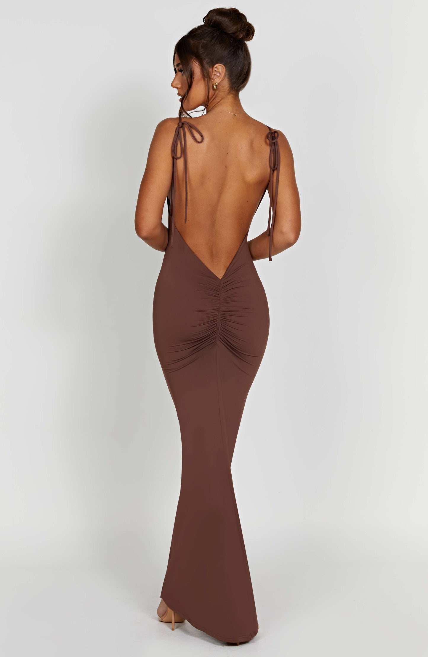 Vestido Maxi Sanya - Chocolate