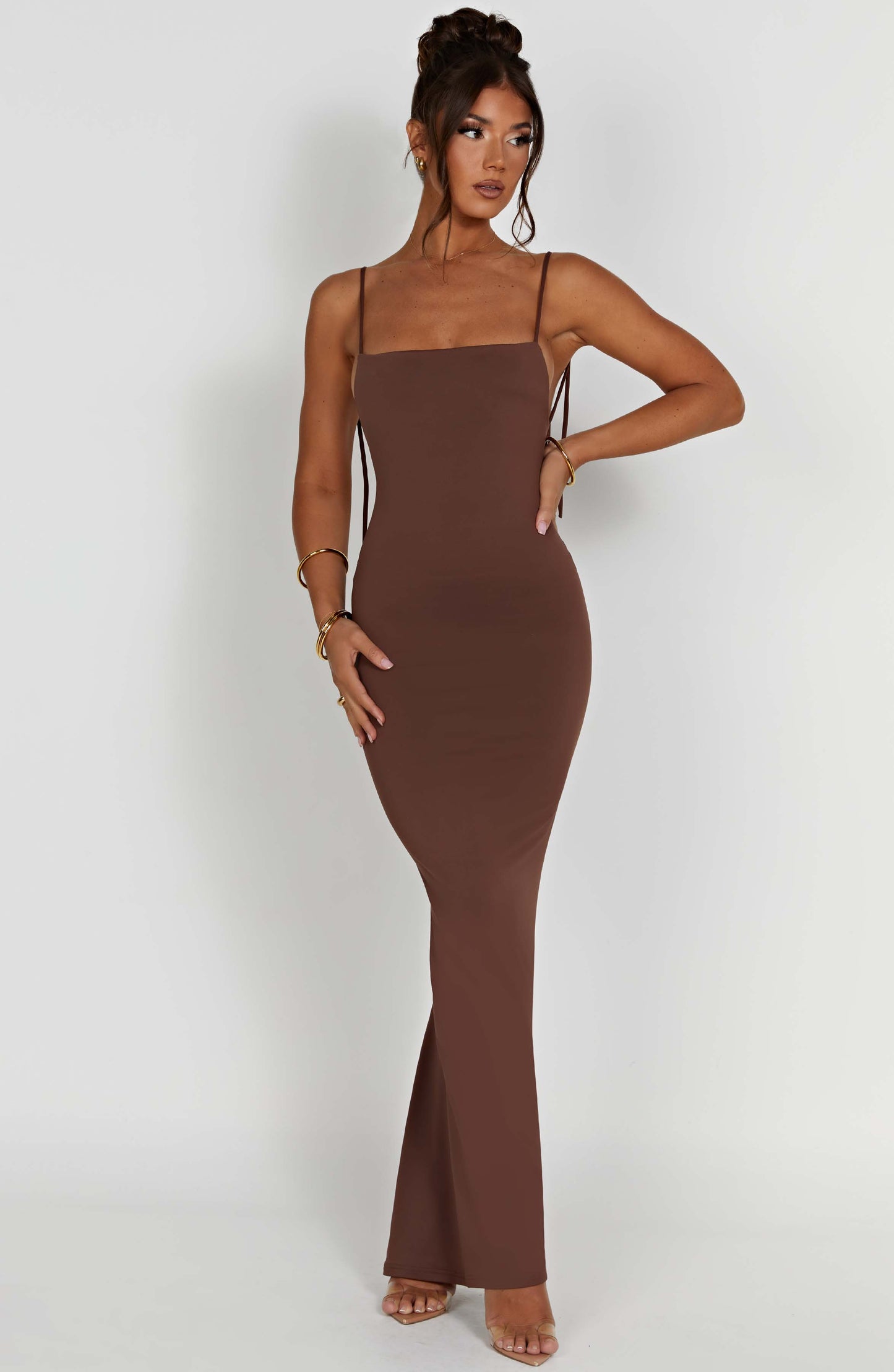 Vestido Maxi Sanya - Chocolate