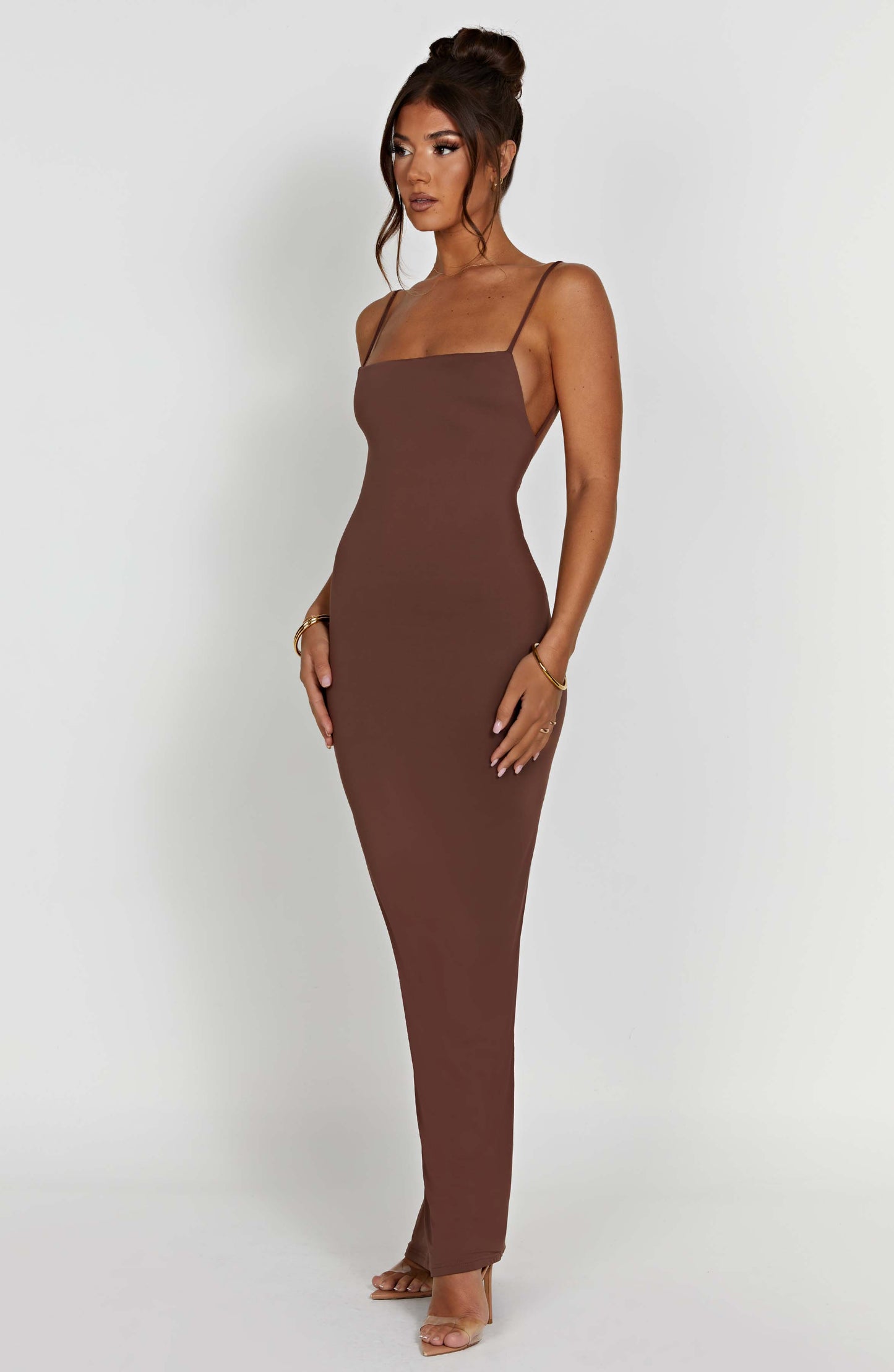 Vestido Maxi Sanya - Chocolate