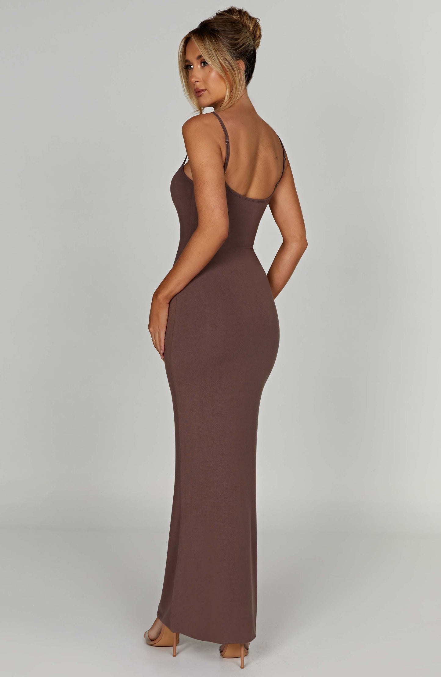 Vestido Maxi Saskia - Chocolate