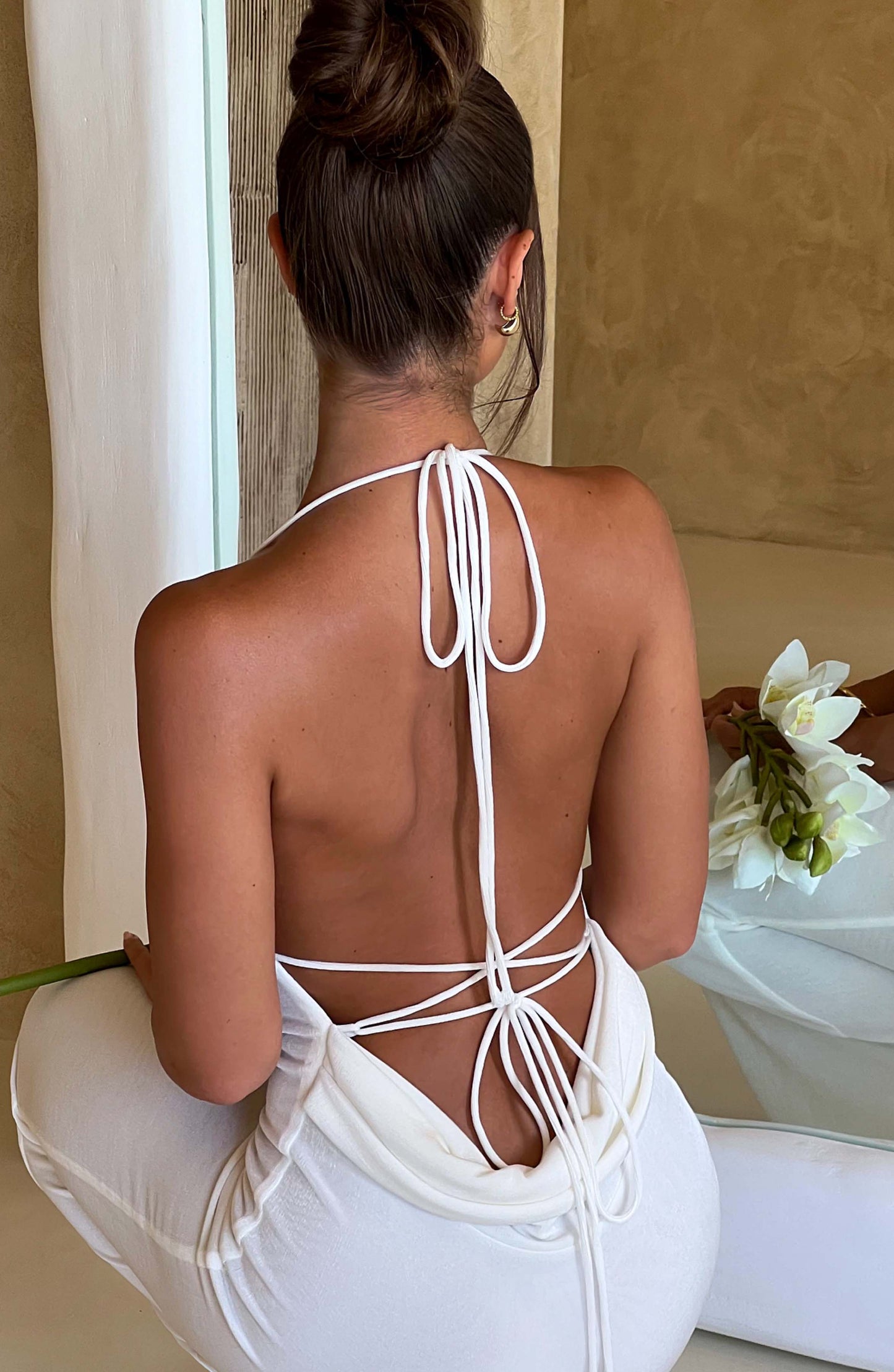 Vestido Maxi Talisa - Marfil