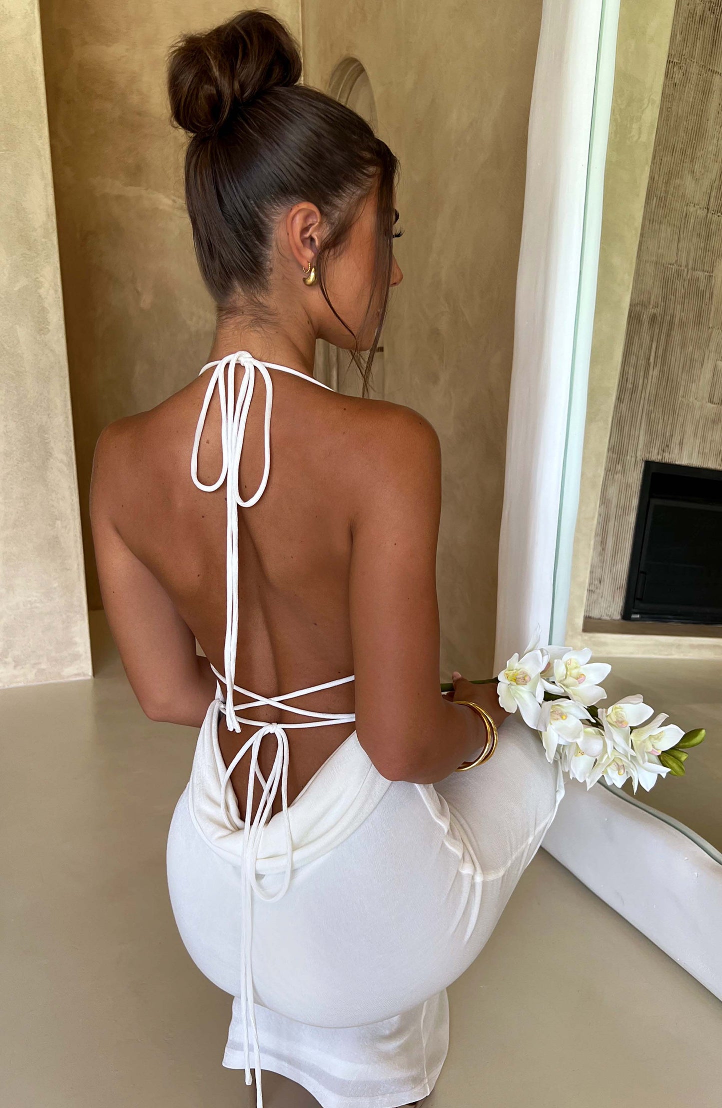 Vestido Maxi Talisa - Marfil