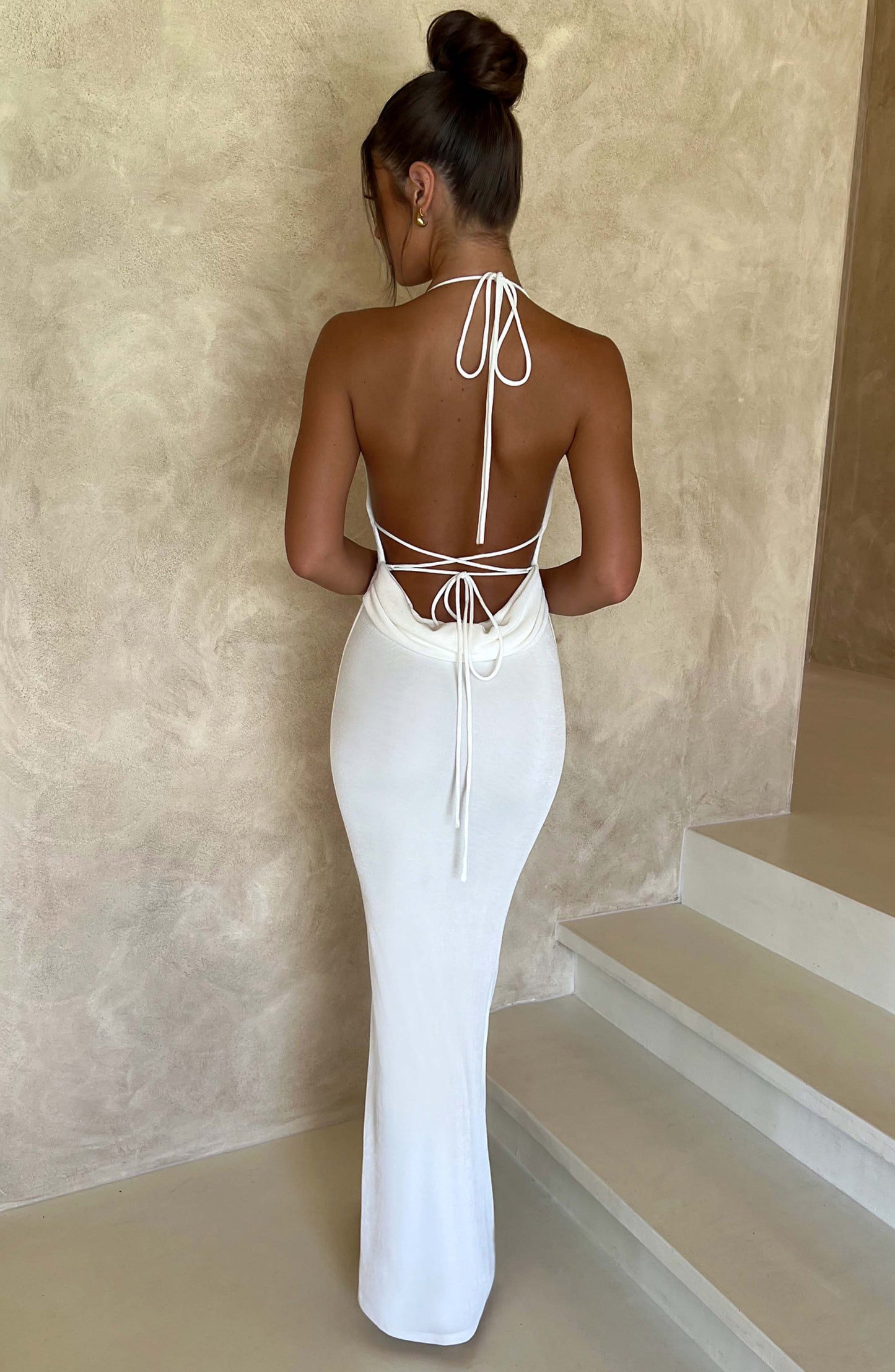 Vestido Maxi Talisa - Marfil