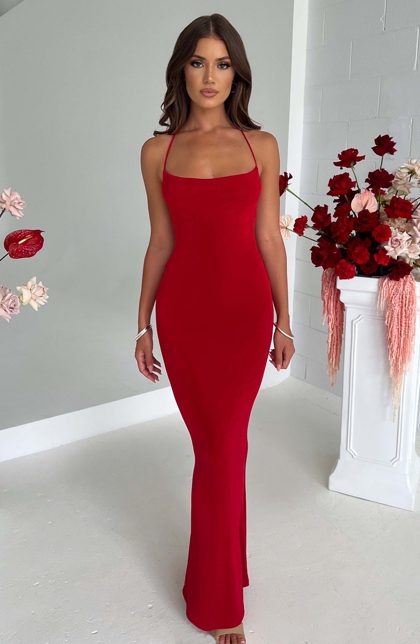 Vestido Maxi Talisa - Rojo