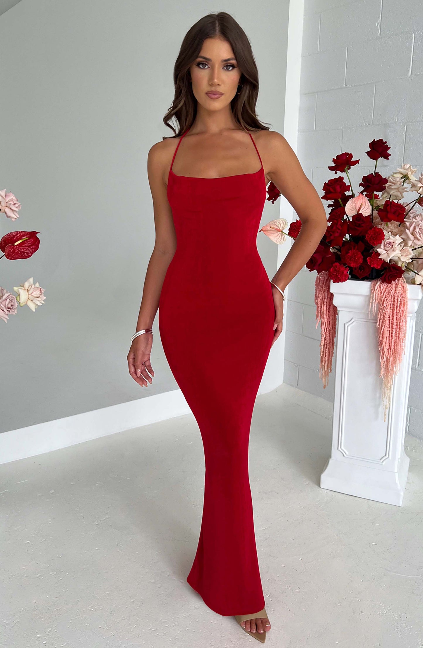 Vestido Maxi Talisa - Rojo