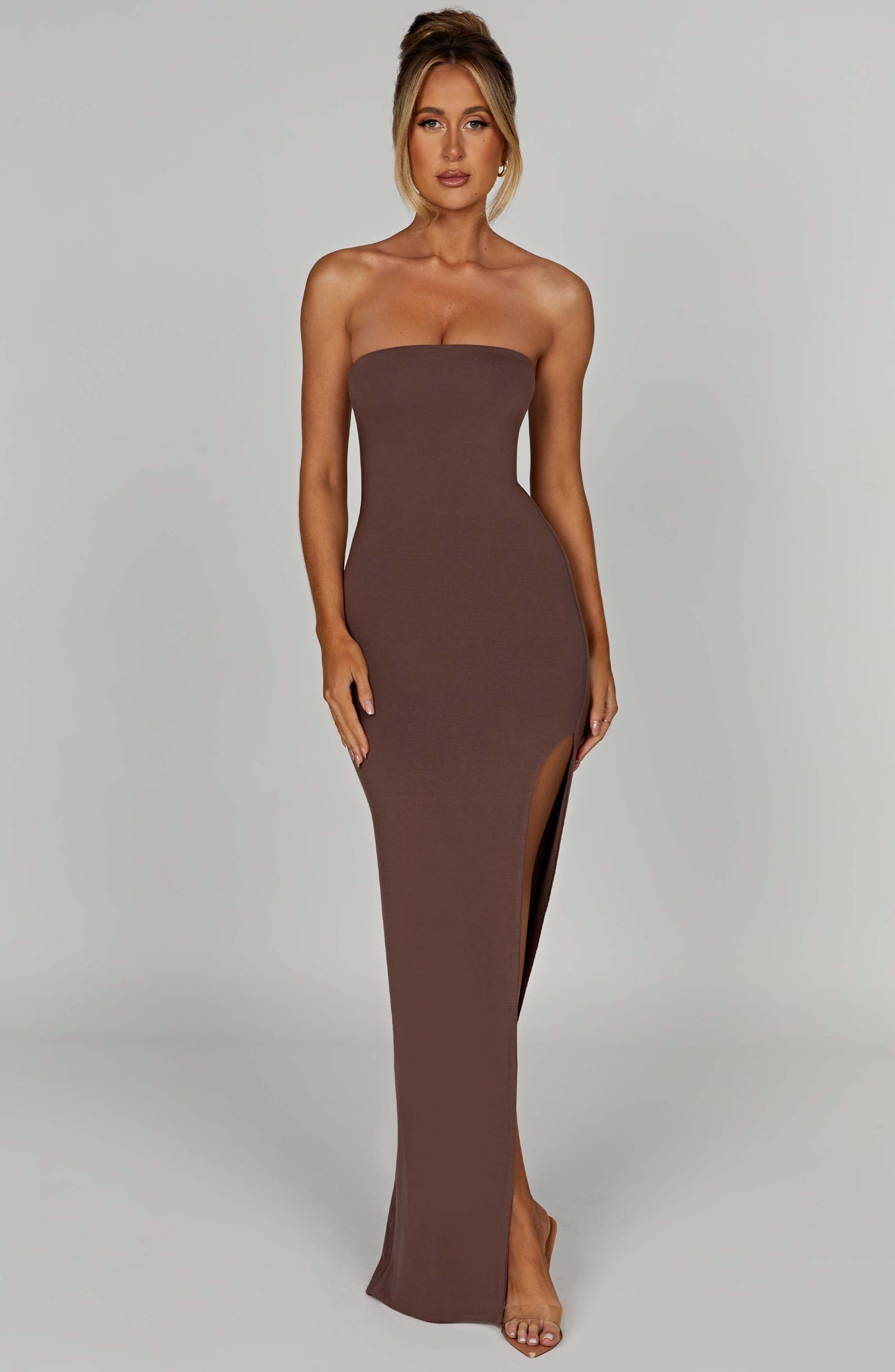 Vestido Maxi Teyana - Chocolate